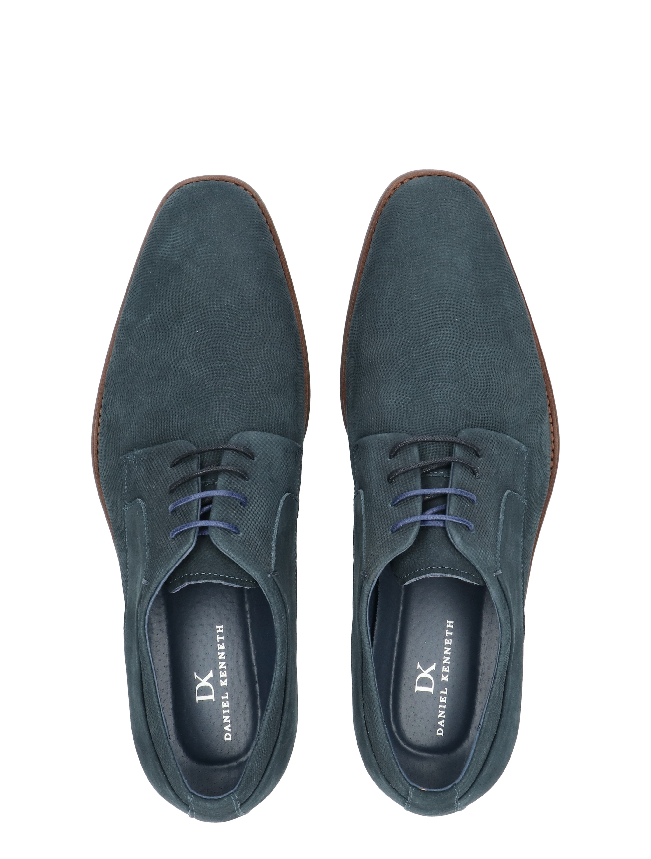 Daniel Kenneth - Zaman Navy Nubuck - Heren - Veterschoenen - Nette Veterschoenen - 50235_33_7