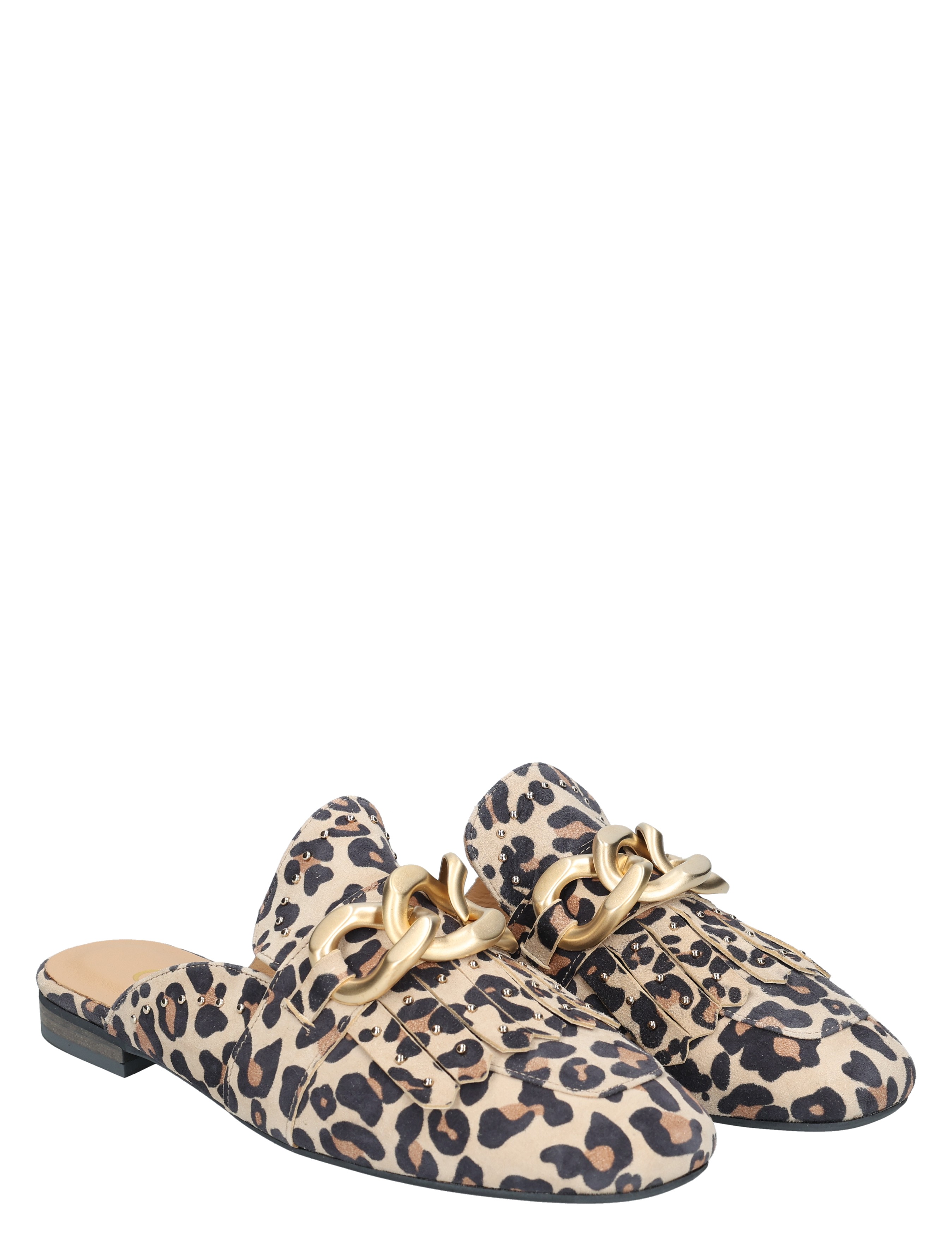 Gioia - Wynne 2 Tianna 2 2610141 Suede Leopard - Dames - Muiltjes - 50875_27_5