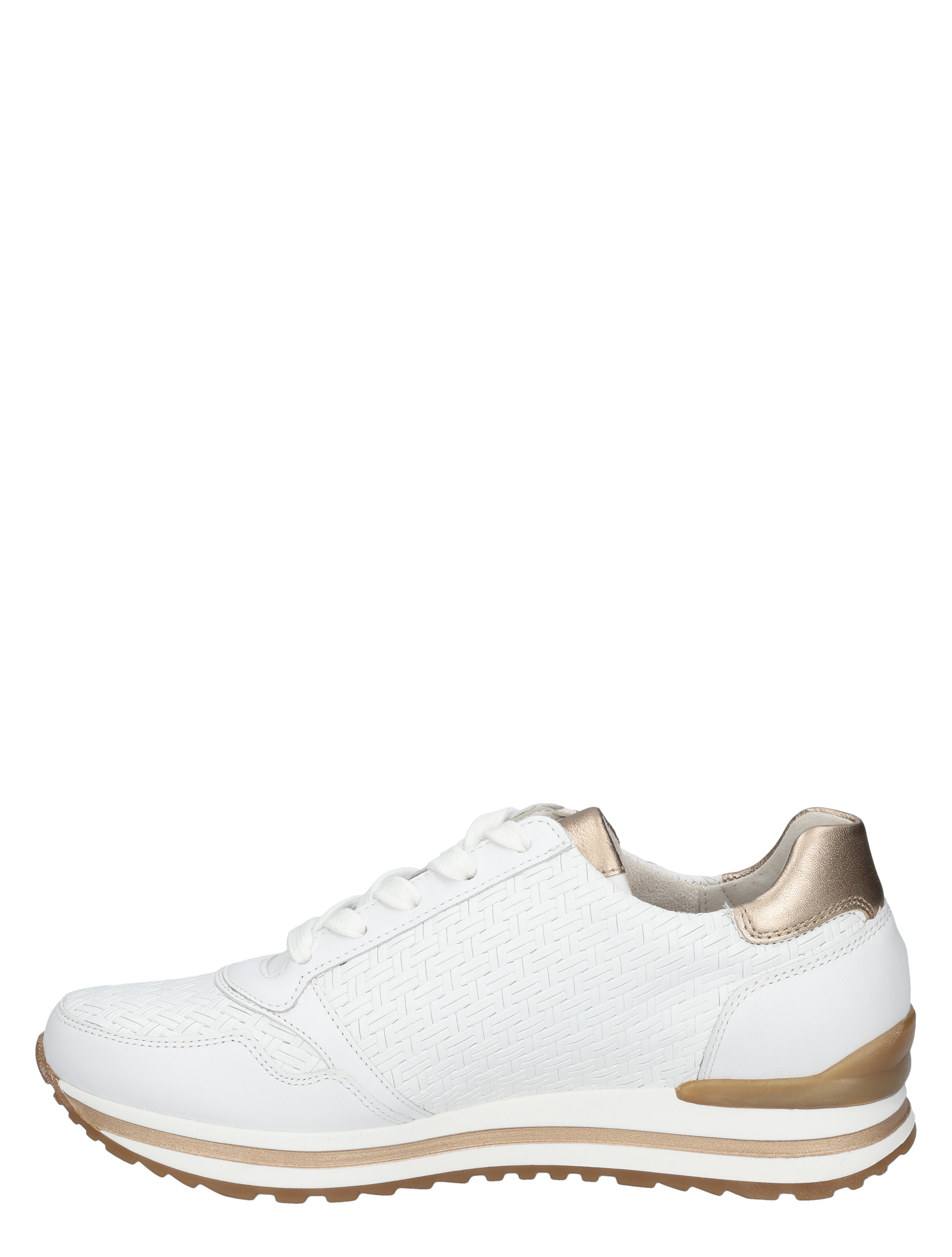 Gabor - 86.528.80 80 weiss/platino(gold) - Dames - Veterschoenen - Casual Veterschoenen - 49998_88_2