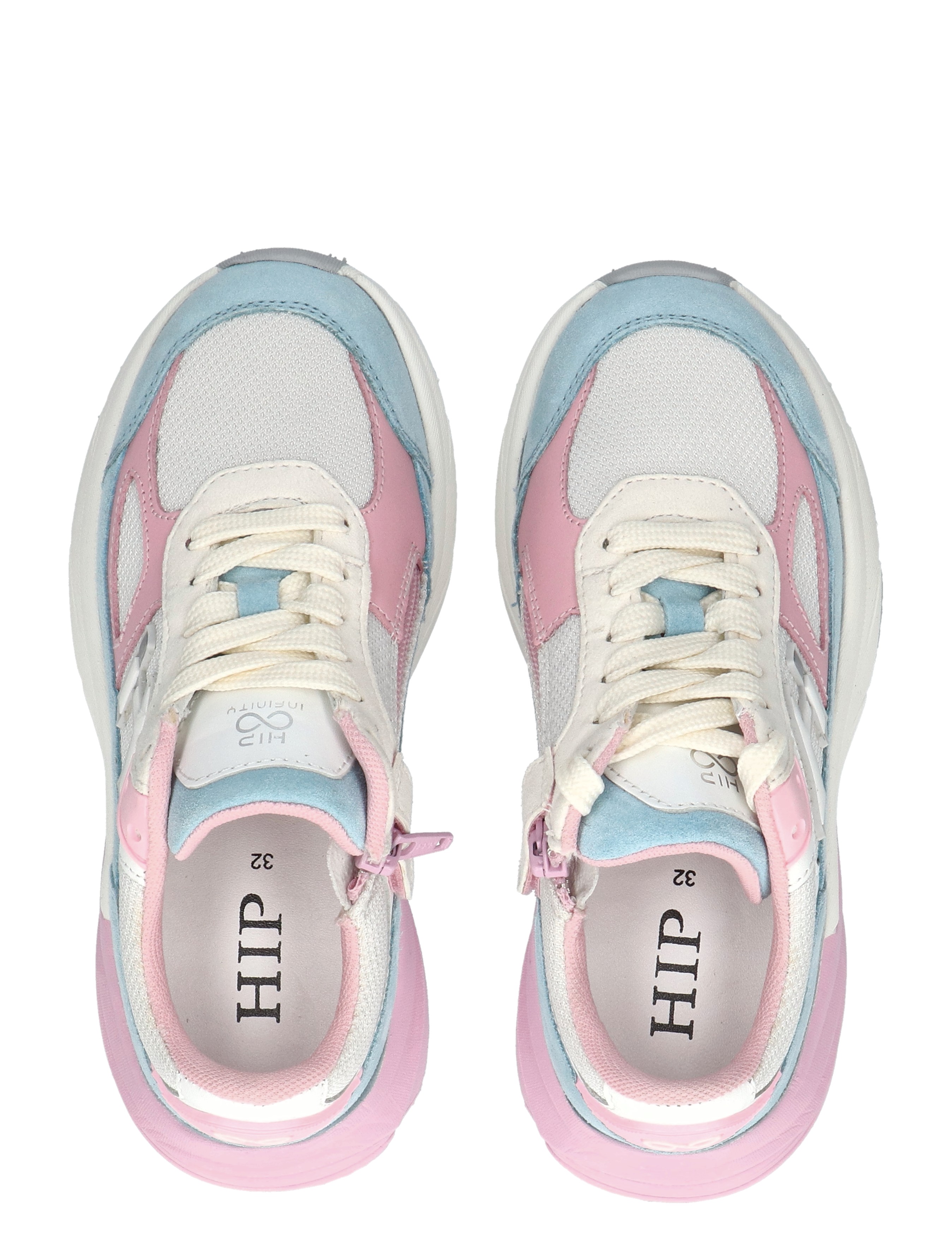 Hip - H1667  Multicolor - Meisjes - Lage Sneakers - Sneakers - 50591_59_7