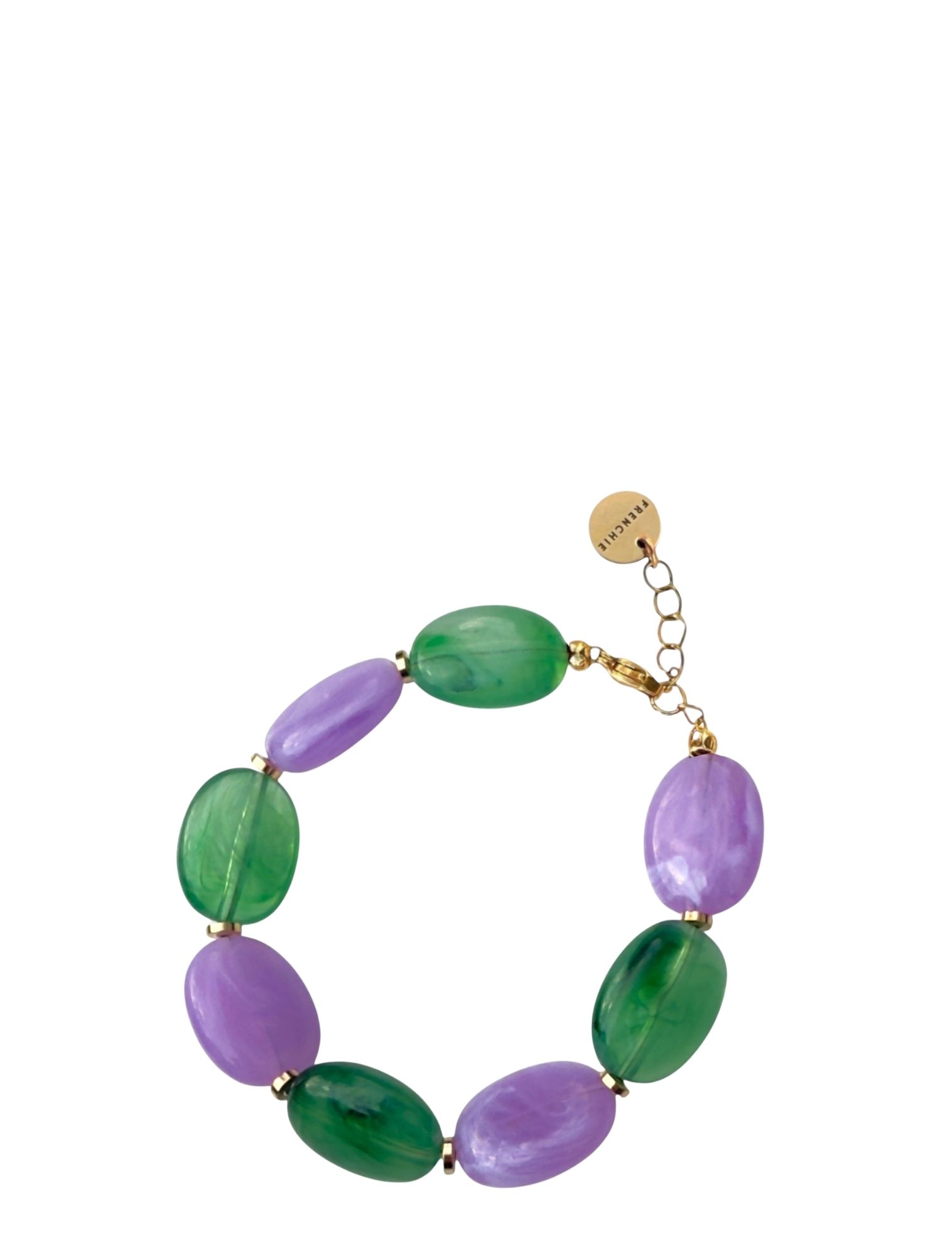 Studio Frenchie - Bracelet Color Block Green Color Block Green - Dames - Sieraden - 52630_66_1