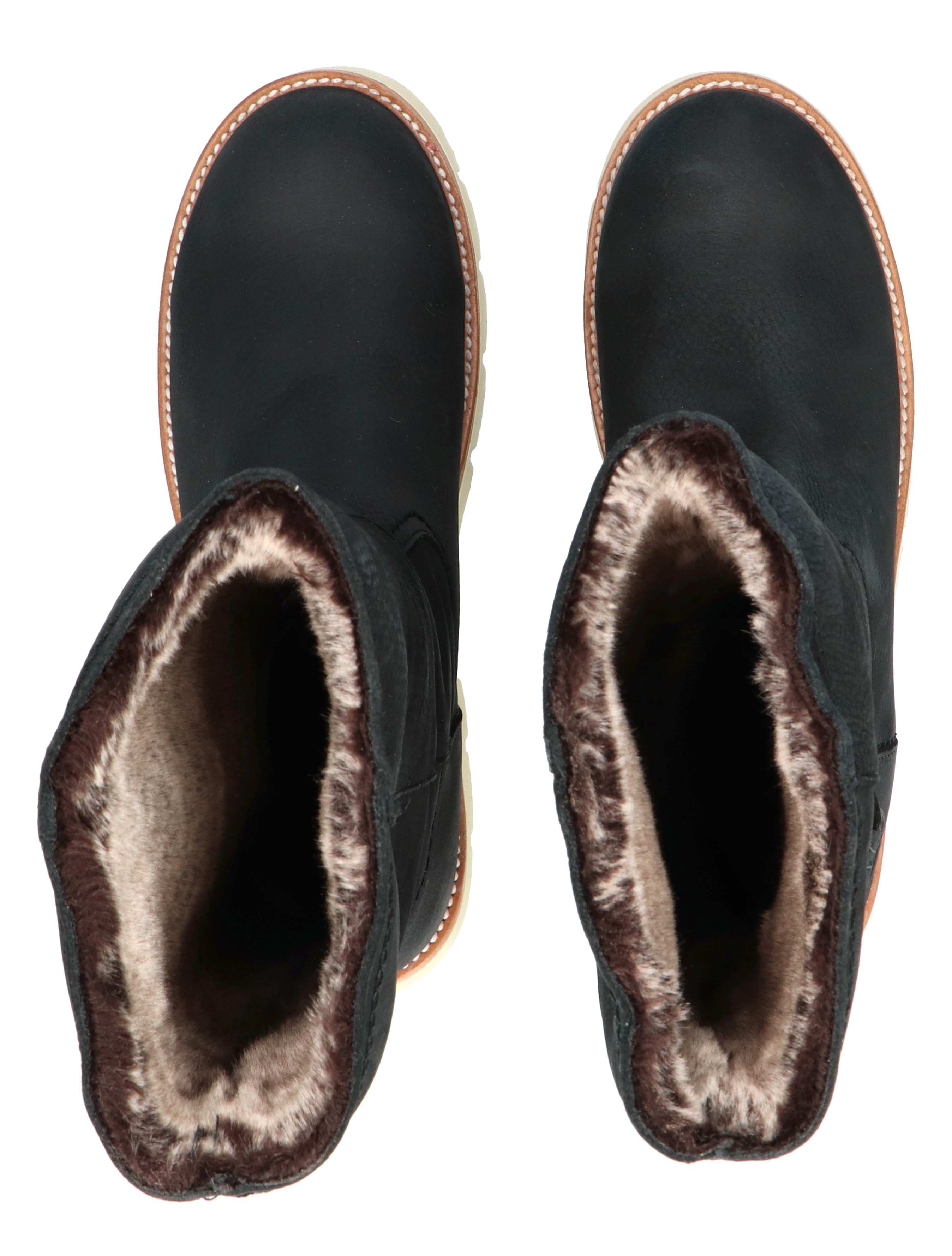 Panama Jack - Lidia Nubuck Black - Dames - Boots - Lange Laarzen - 43360_11_7