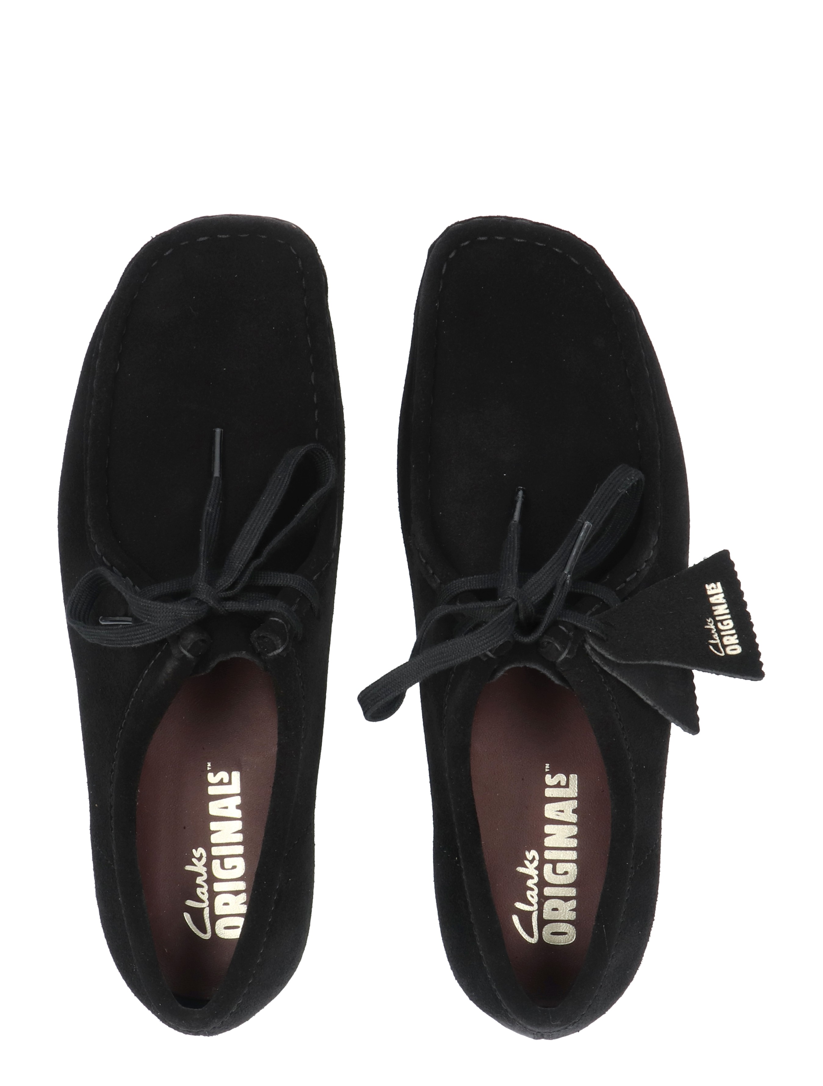 Clarks Originals - Wallabee 25155519 Black Suede - Heren - Veterschoenen - Casual Veterschoenen - 50993_11_7