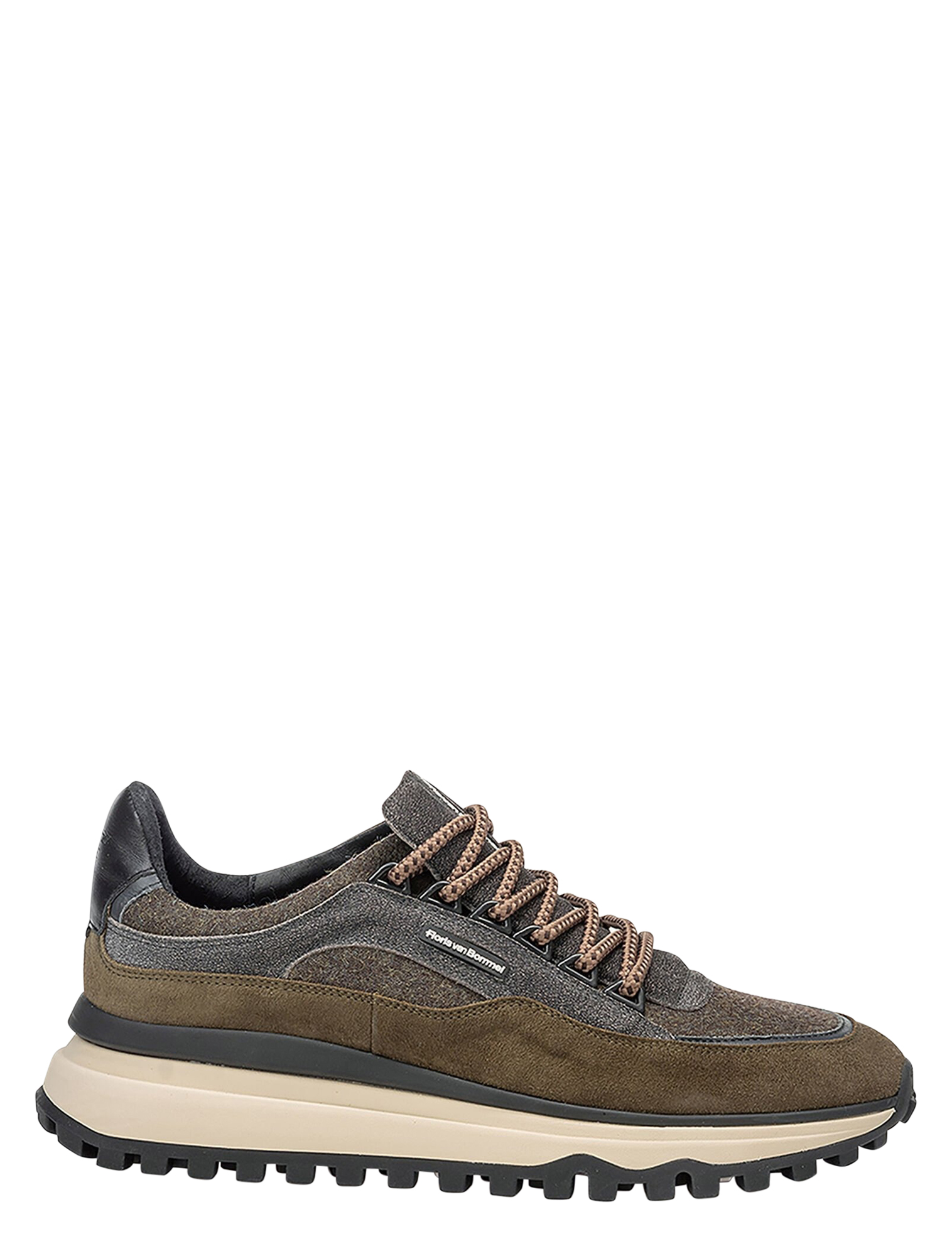 Floris van Bommel - De Gripper SFM-10248 03.01 Dark Green G+ Wijdte - Heren - Lage Sneakers - Sneakers - 50125_66_1
