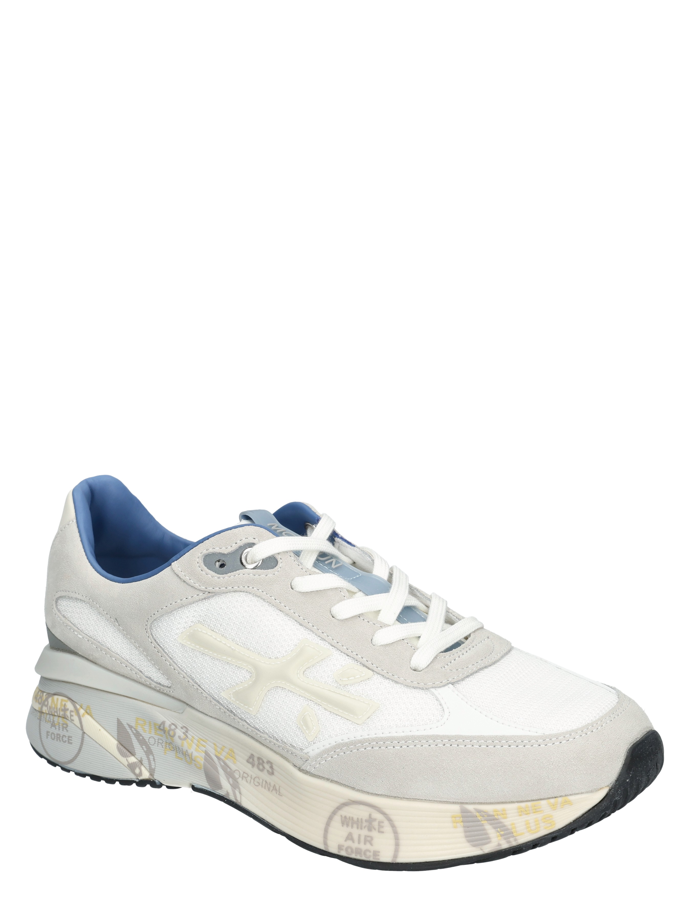 Premiata - Moerun Men 8075 White - Heren - Lage Sneakers - Sneakers - 50184_88_3