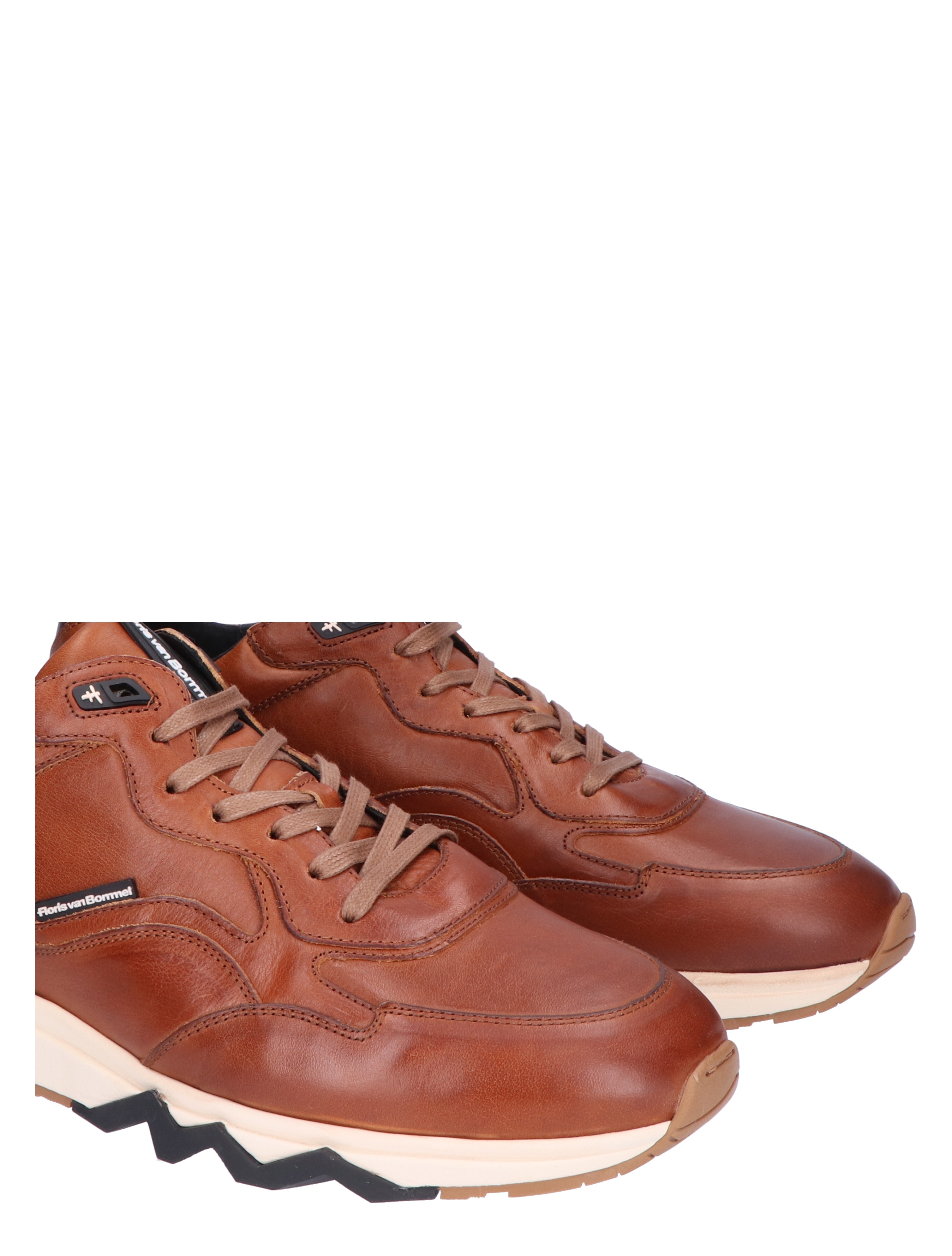 Floris van Bommel - De Zager 23-05 Cognac G+ Wijdte - Heren - Lage Sneakers - Sneakers - 42890_02_5