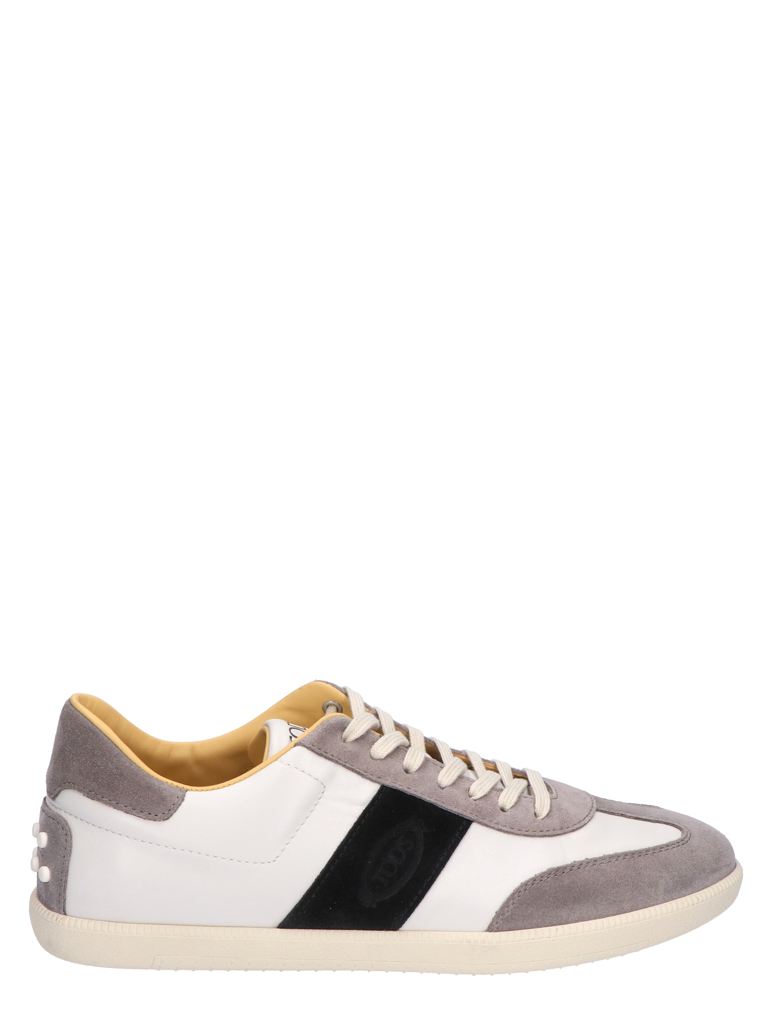 Tabs Sneaker in Leather CF14 White Black