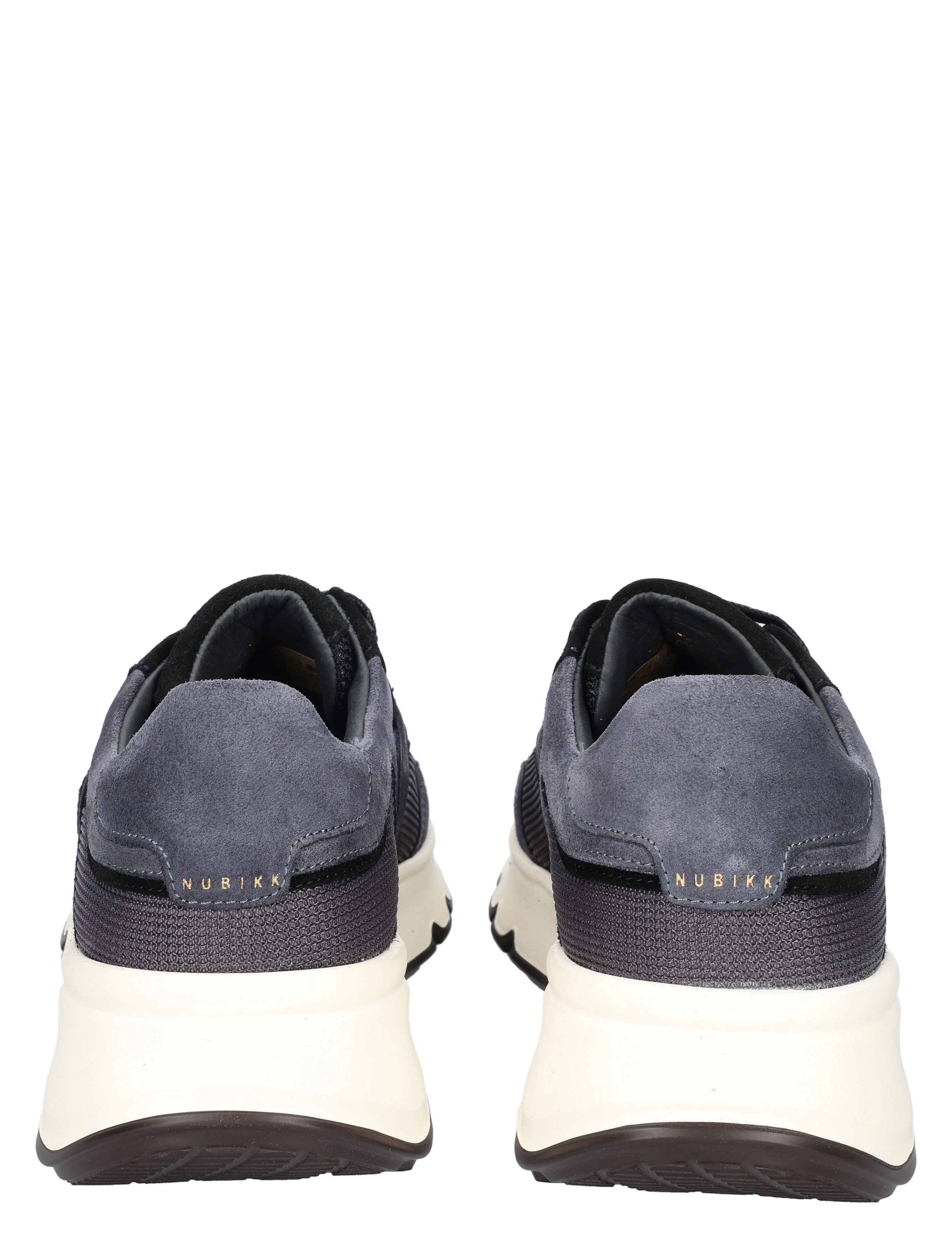 sneakers, slip-on, suede, grijze, witte zool