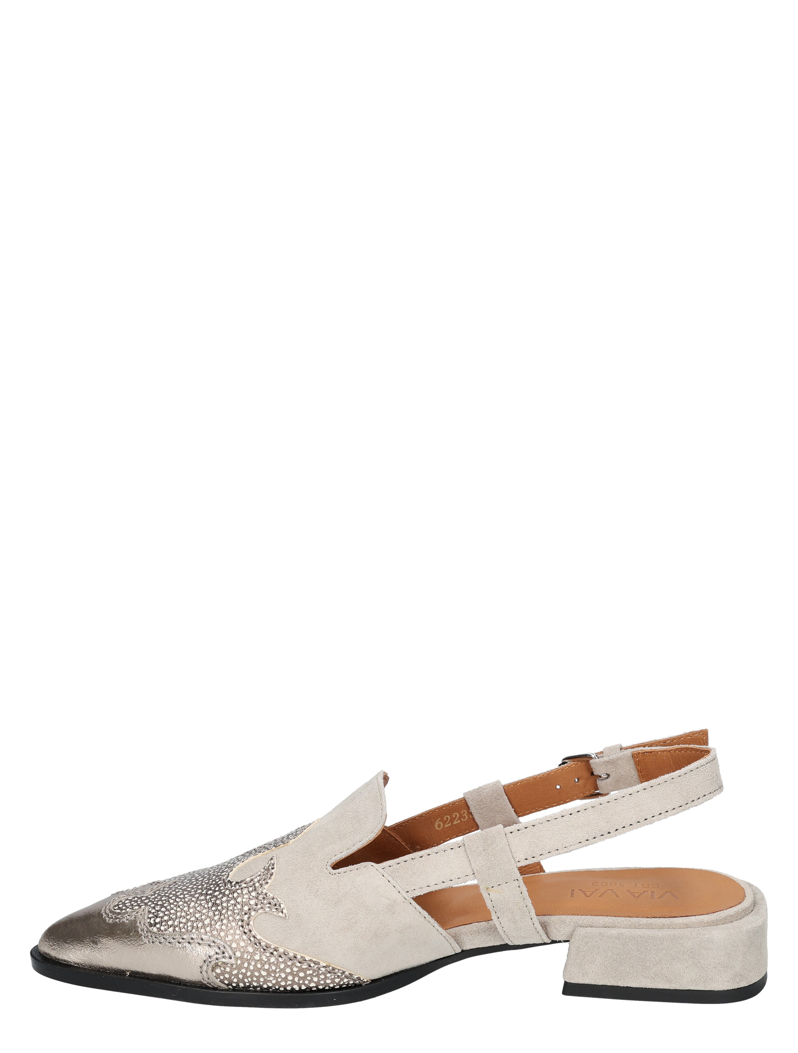 VIA VAI - Jazz Vaienna 62233 04-800 Soft Metallic Platino - Dames - Pumps - 50818_53_2