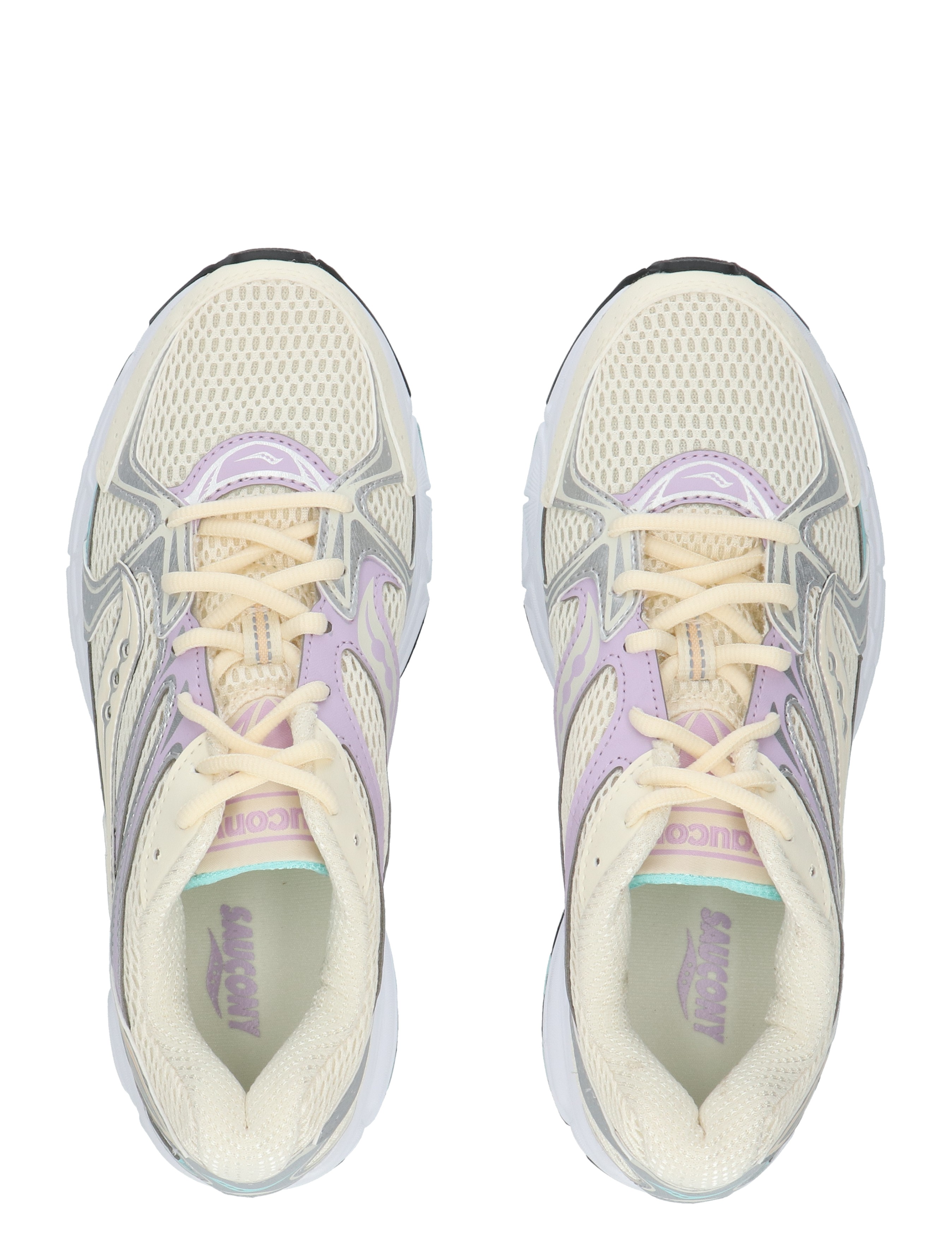 Saucony - Ride Millenium Women 79 Cream Multi - Dames - Sneakers - Lage Sneakers - 49683_75_7