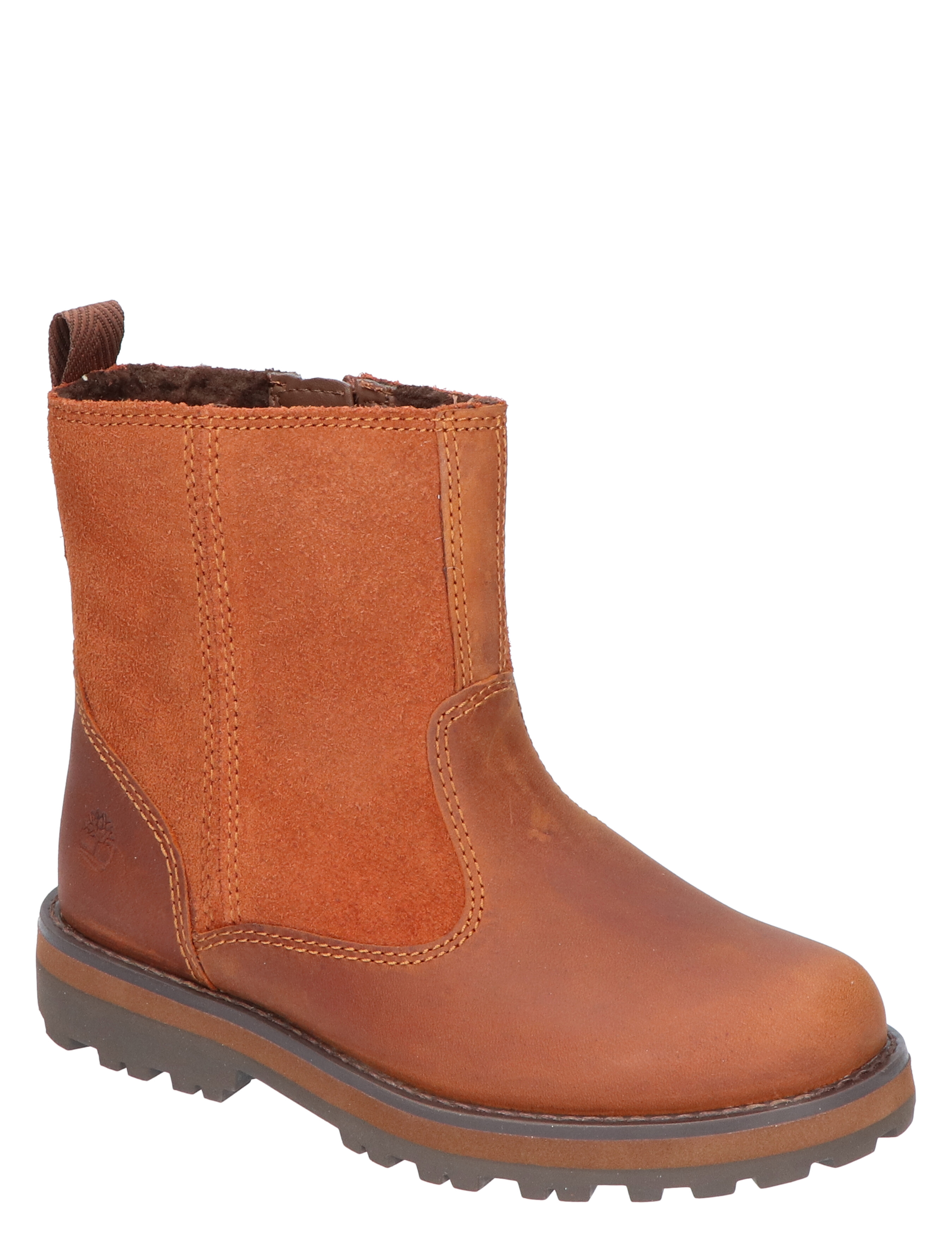 Courma Kid Lined Boot Mid Brown Full Grain