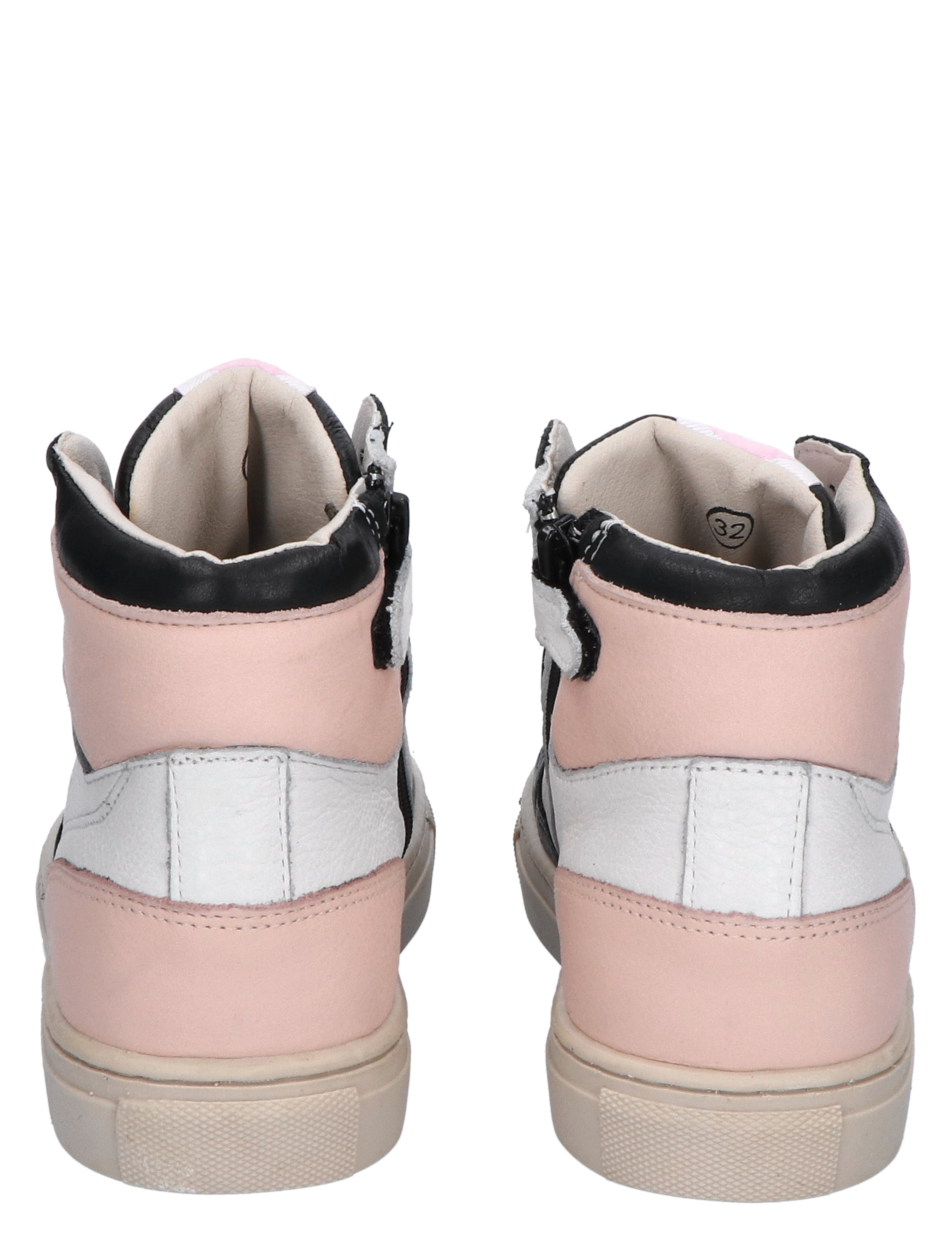 Kipling - Erica Basket Black White - Meisjes - Jongens - Sneakers - Sneakers - Hoge Sneakers - Hoge Sneakers - 45719_14_6