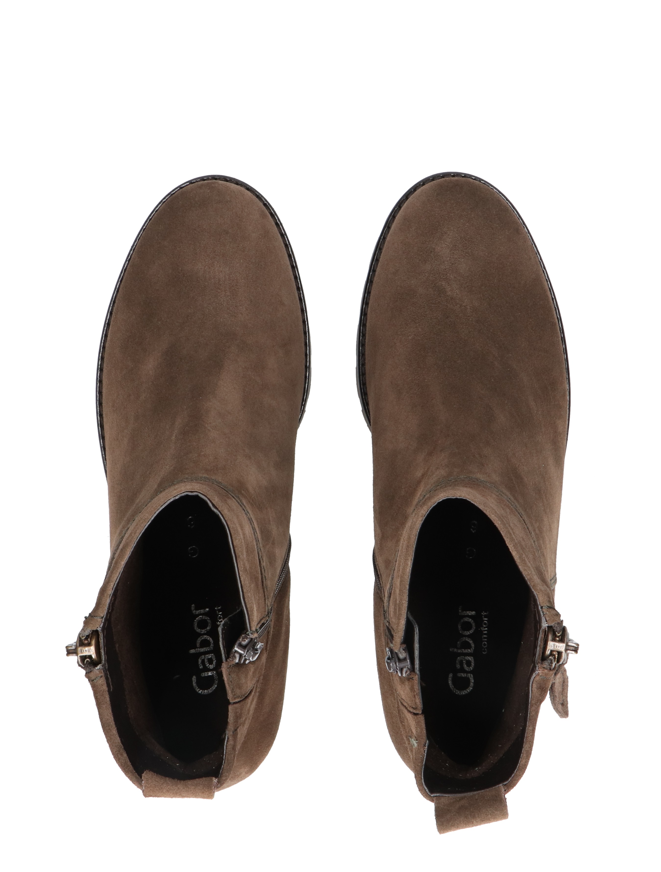 Gabor - 72.801.43 Brown G-Wijdte - Dames - Boots - Enkellaarsjes - 48912_22_7