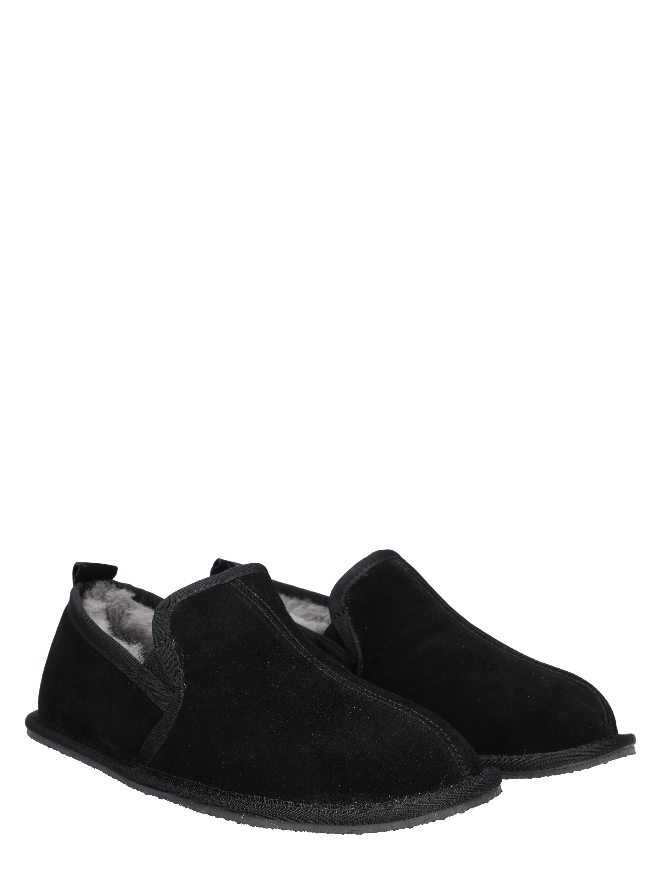 Cypres - Nuwan 2545222 Black Cow Suede - Heren - Pantoffels - 49478_11_5