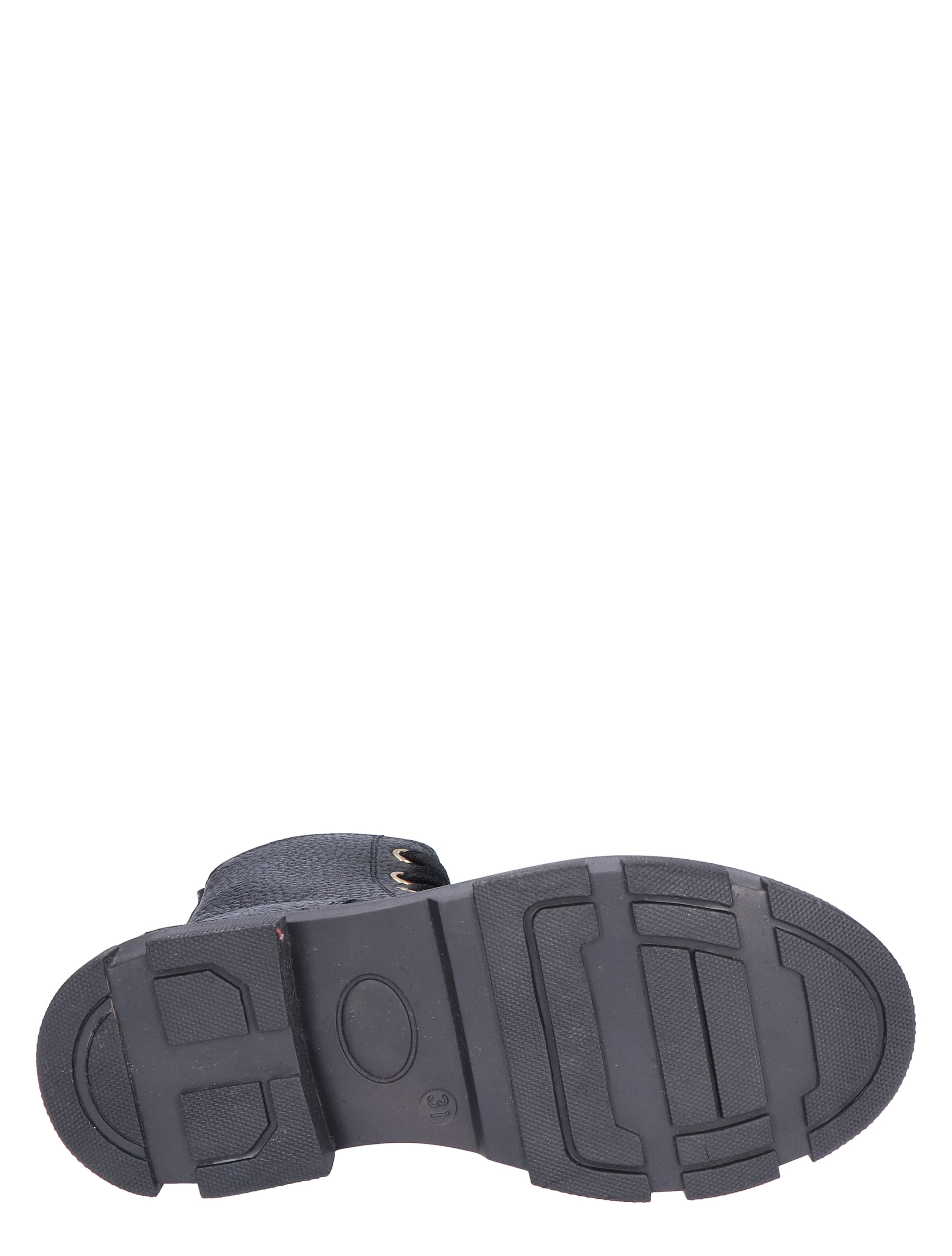 Braqeez - 424751 Black - Meisjes - Veter Boots - Boots - 45735_11_8