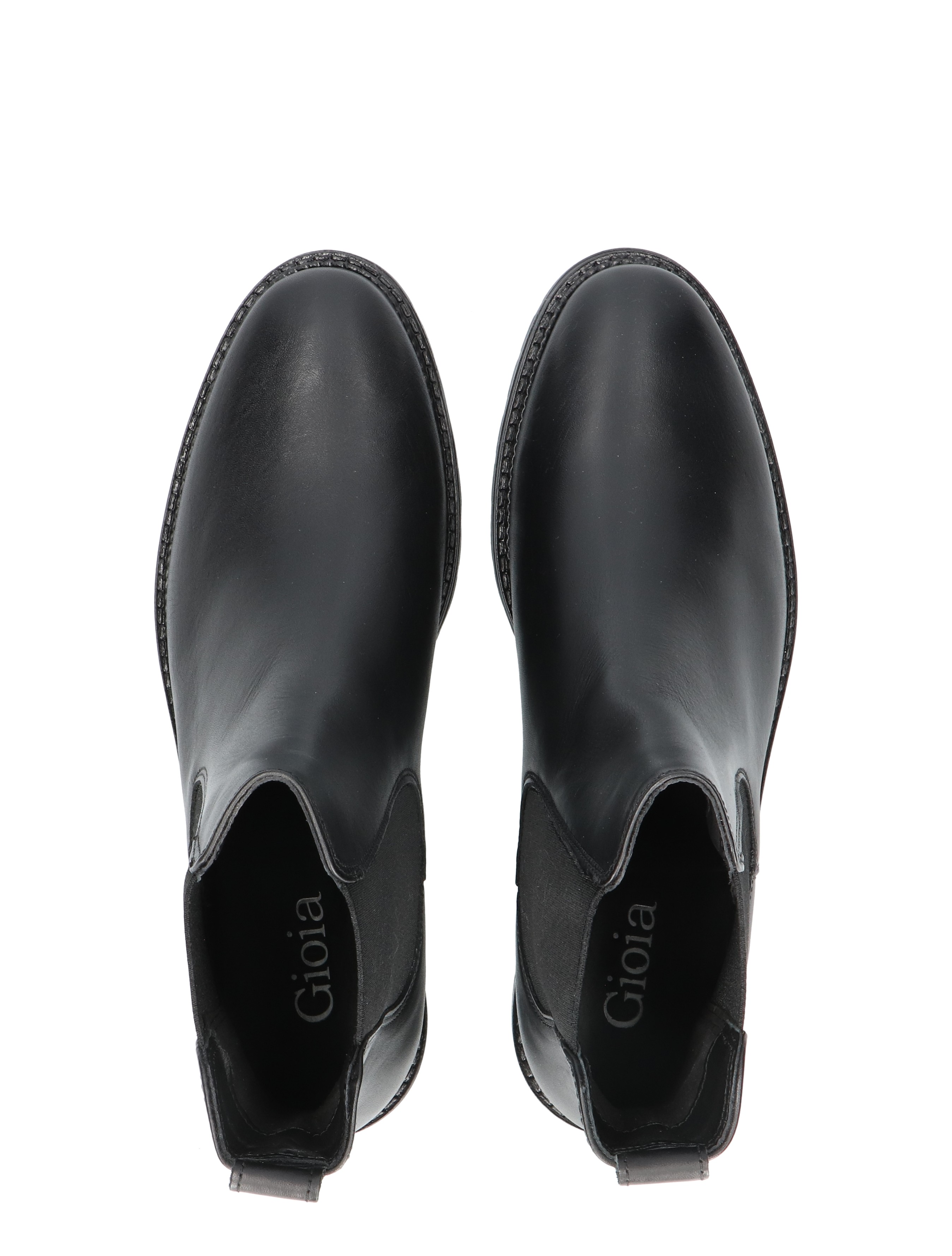 Gioia - Solayne 2540024 614 Nero Leather - Dames - Boots - Enkellaarsjes - 49539_11_7