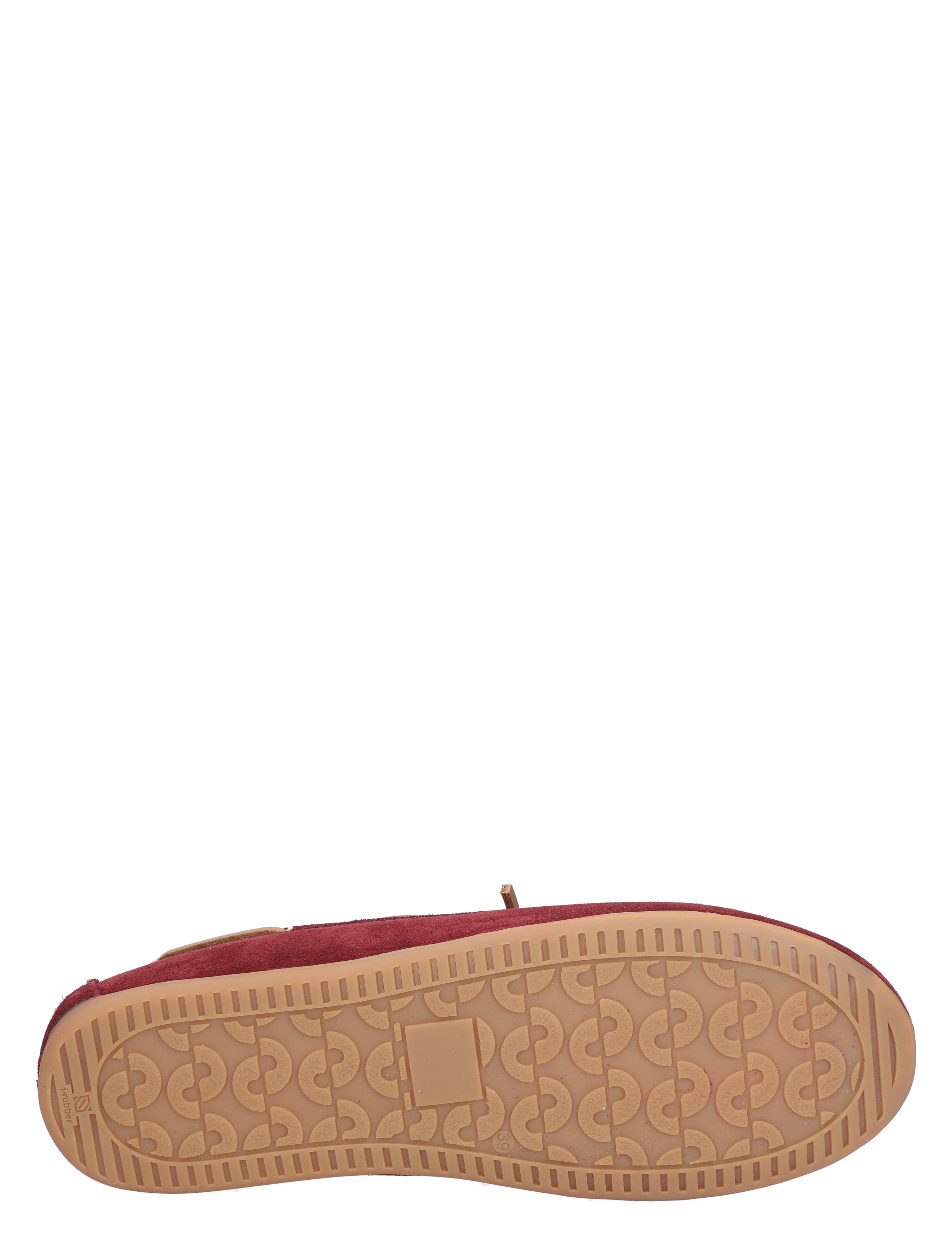 Miss Behave - Xanthi 1-s Bordeaux Suede Loafer - Dames - Veterschoenen - Casual Veterschoenen - 50762_42_8