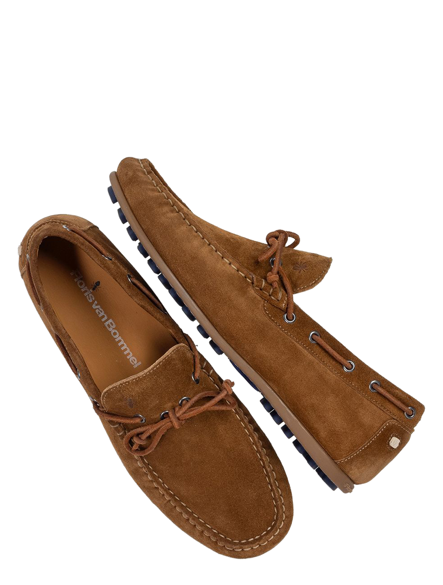 Floris van Bommel - De Drijver 40031 01.15 Cognac H-Wijdte - Heren - Moccasins - 51467_02_3