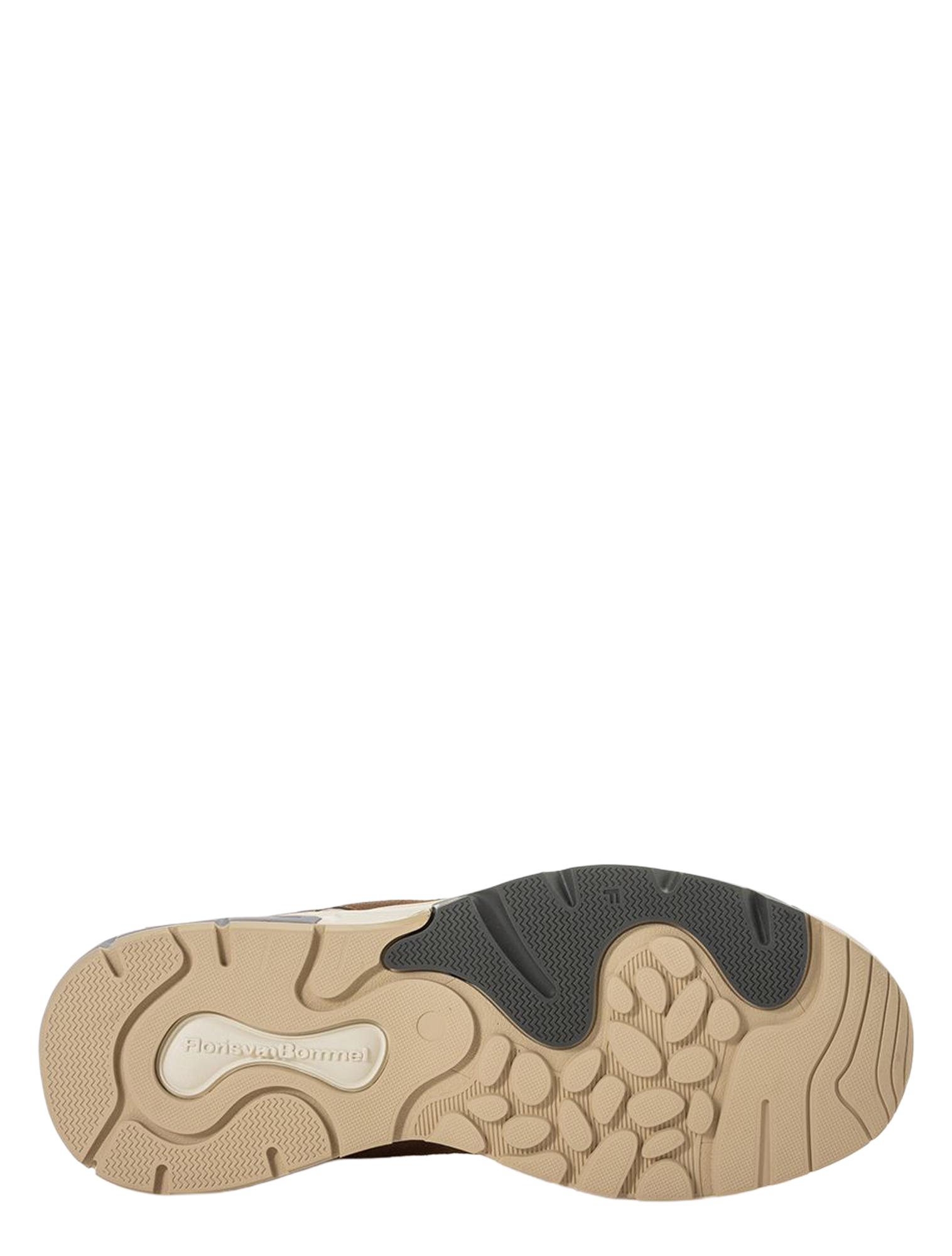 Floris van Bommel - De Rezer 10258 01.18 Brown G+Wijdte - Heren - Lage Sneakers - Sneakers - 51445_22_5