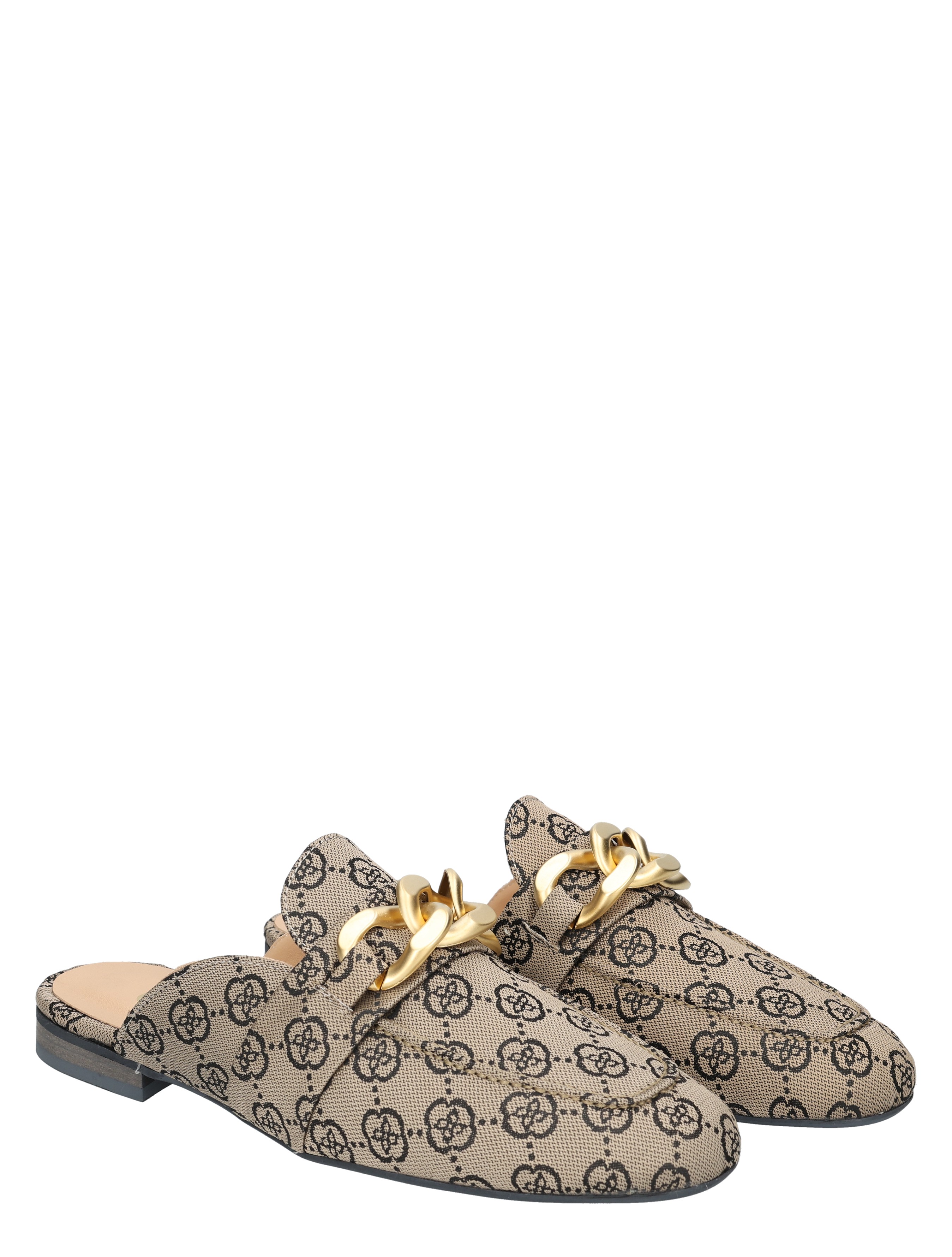 Gioia - Tianna 2610144 Textiel Flower Beige - Dames - Muiltjes - 50876_77_5