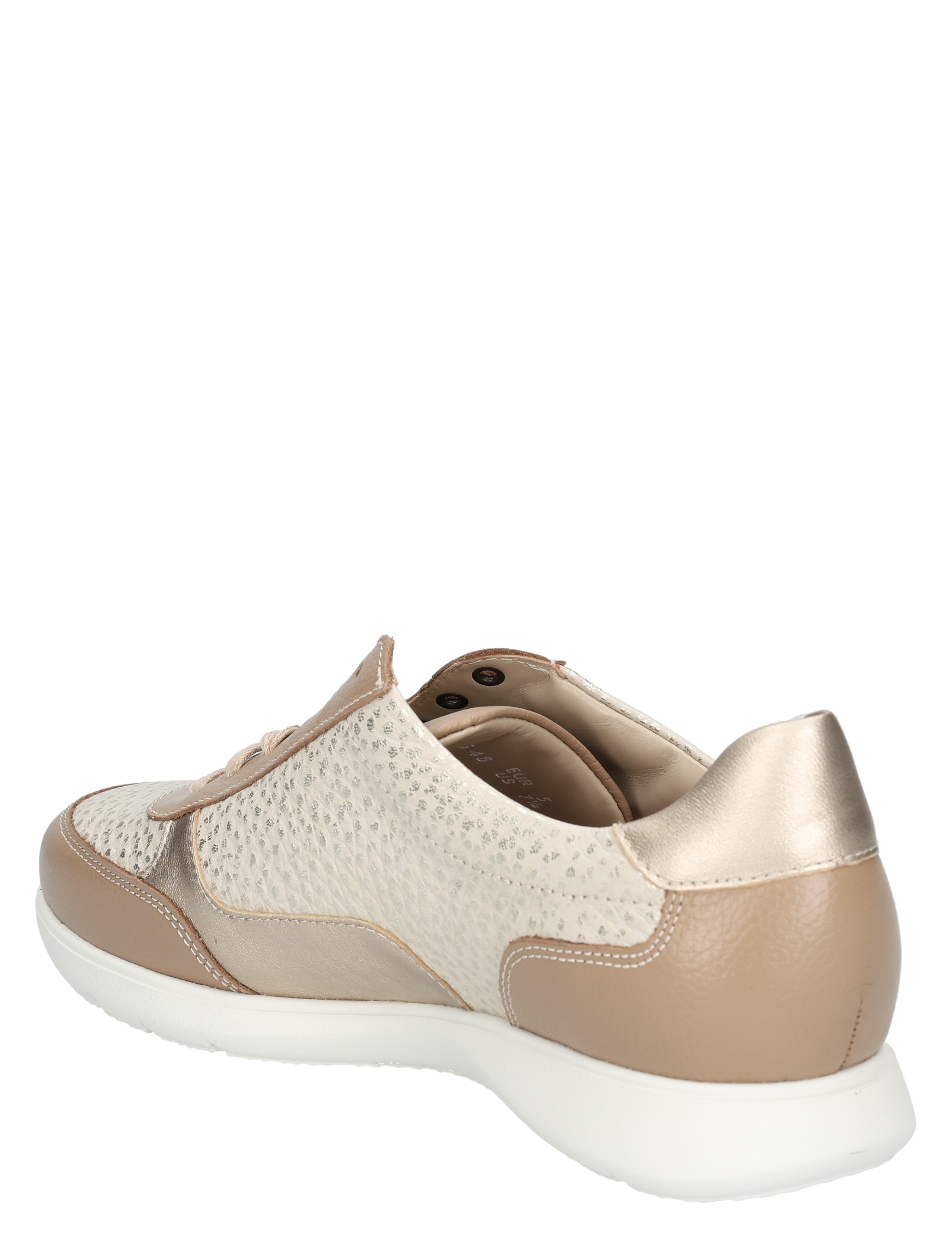Mephisto - Mendy 9918 Light Taupe - Dames - Veterschoenen - Casual Veterschoenen - 51012_77_4