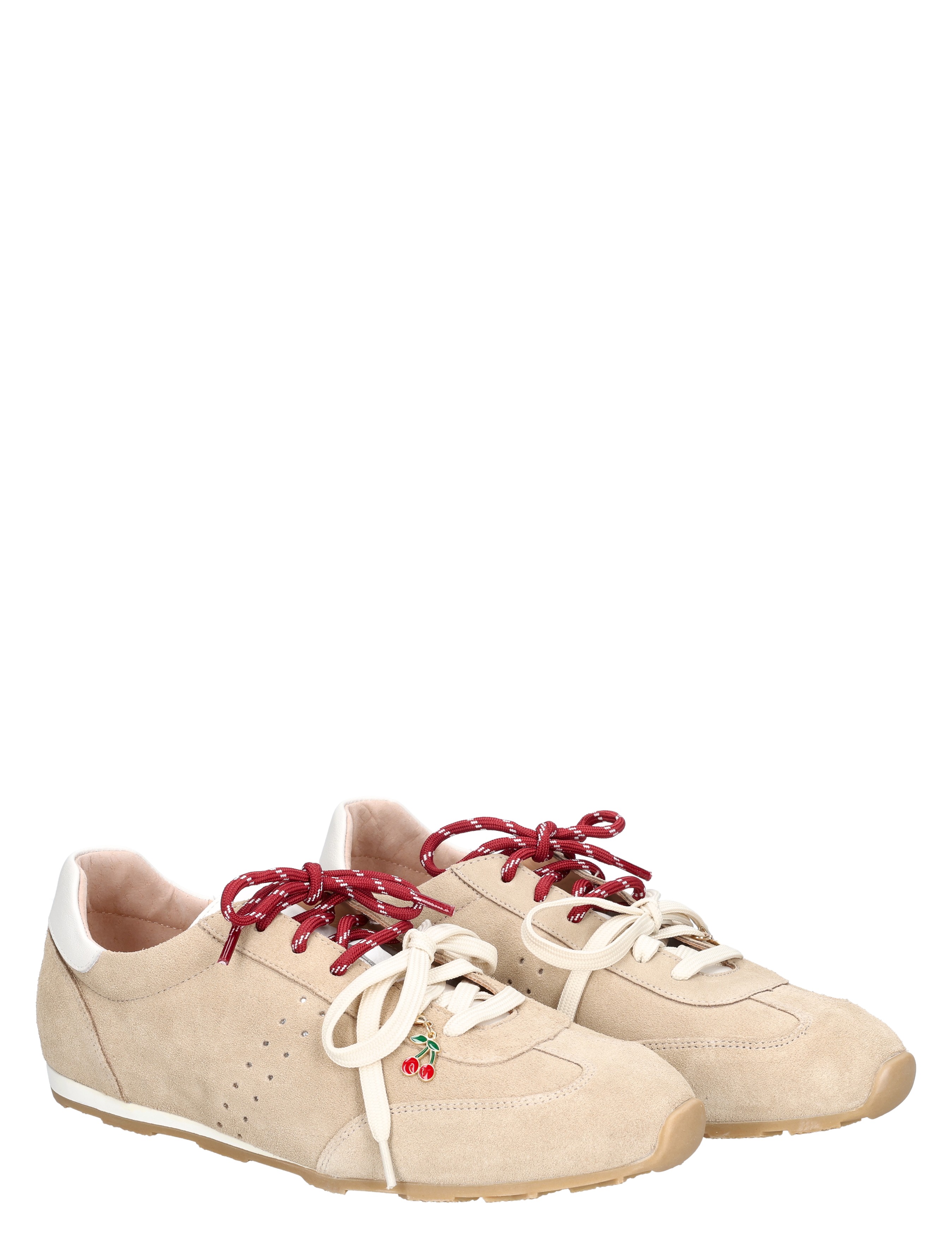 sneakers, suede, beige, shoelaces, round laces