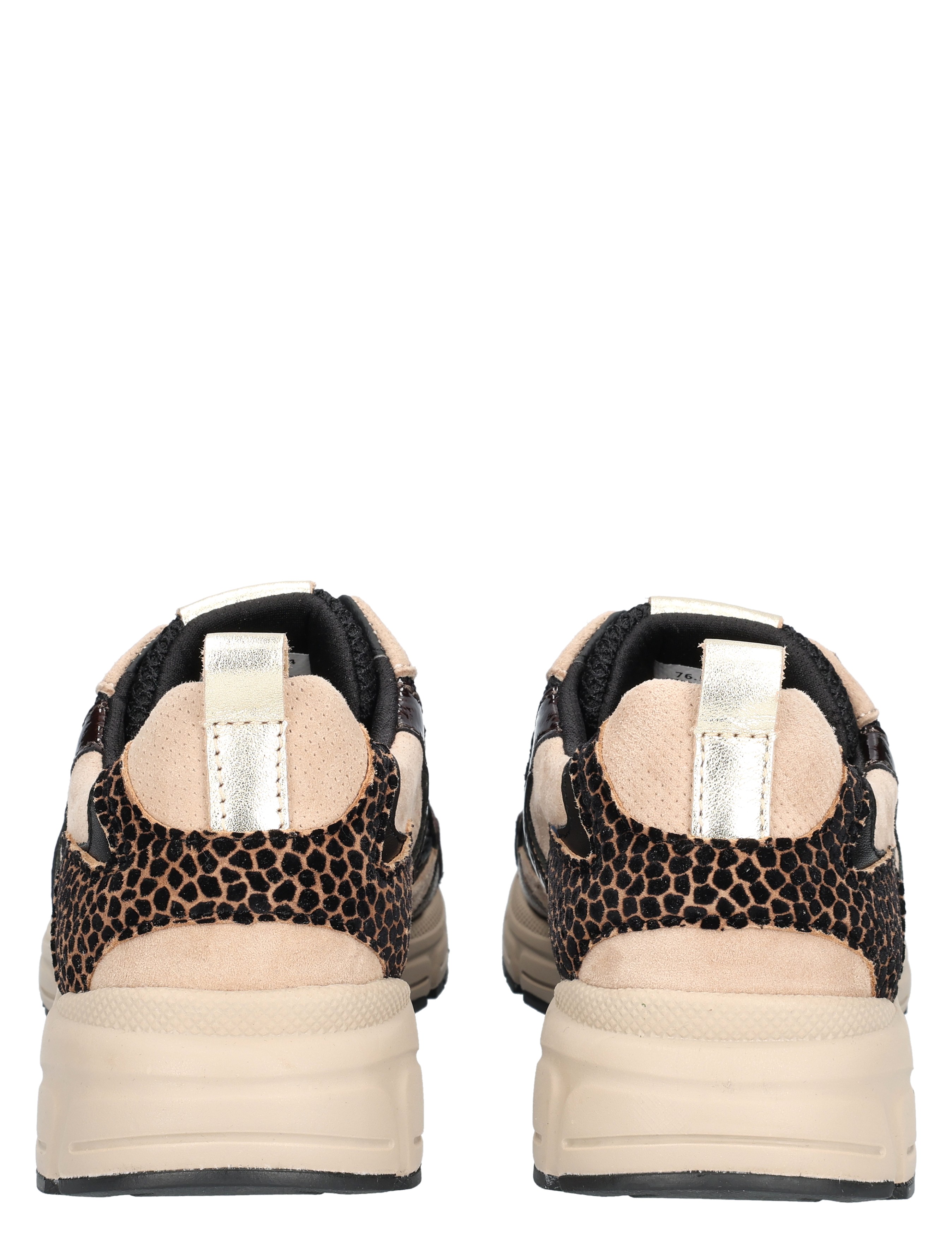 Gabor - 76.536.34 Black Brown Sand G-Wijdte - Sneakers - Dames - Lage Sneakers - 48906_12_6