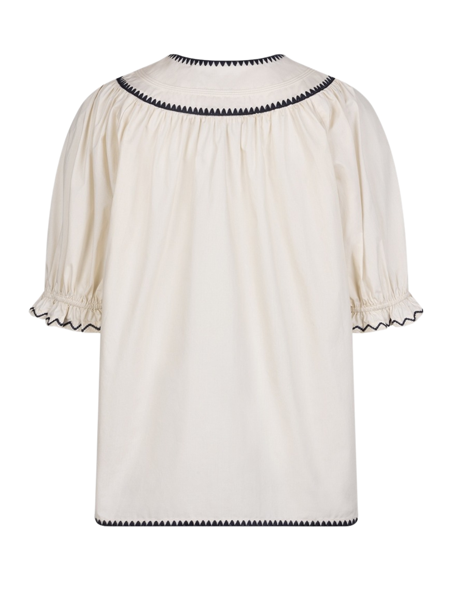 Ibana - Tuzij 302540023 Buttercream - Dames - Tops - 48005_77_2