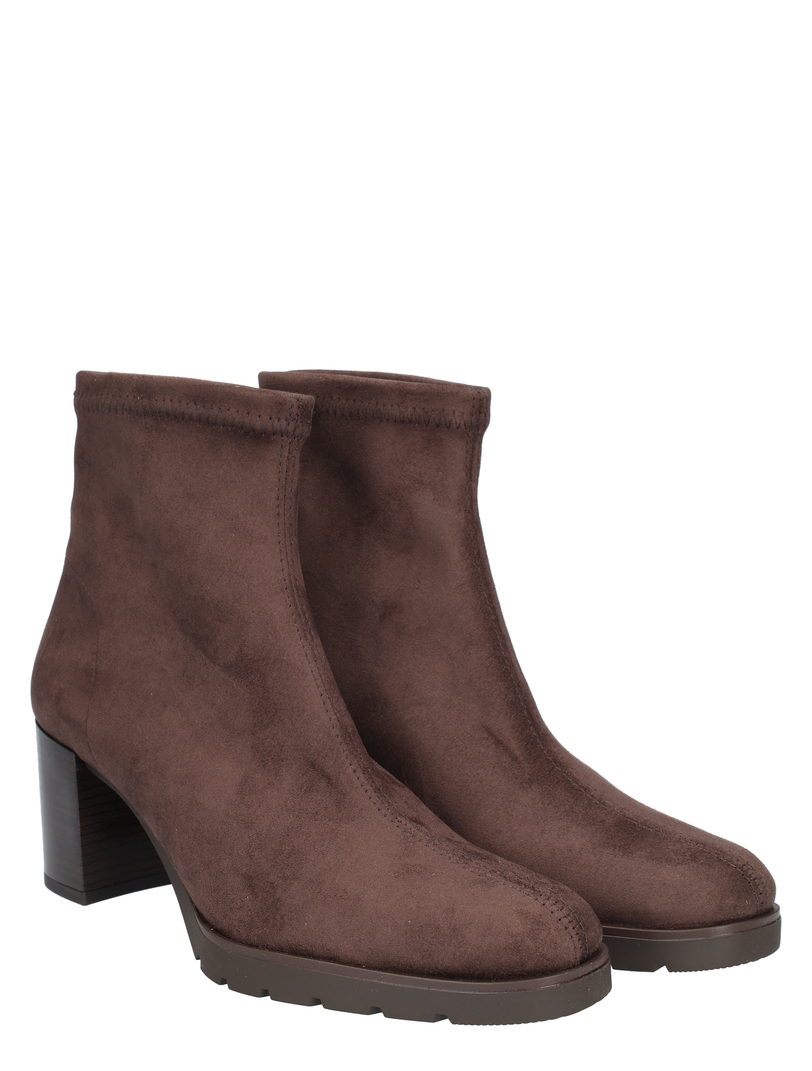 Miss Elastic - Botin Memphis 78174 Stretch 44 Brown - Dames - Boots - Enkellaarsjes - 49449_22_5