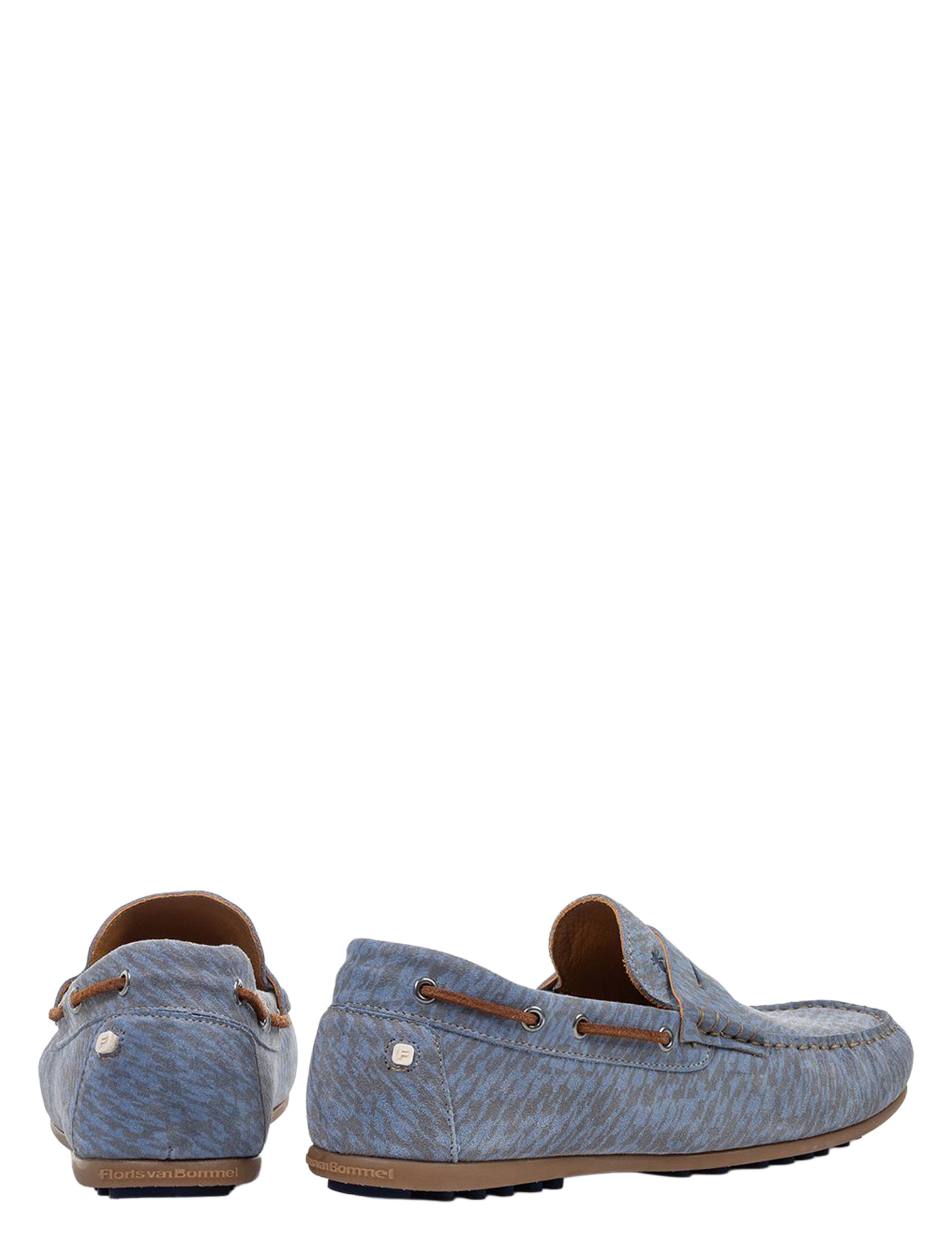 Floris van Bommel - De Drijver 40026 02.12 Light Blue H-Wijdte - Heren - Loafers - 51466_30_4