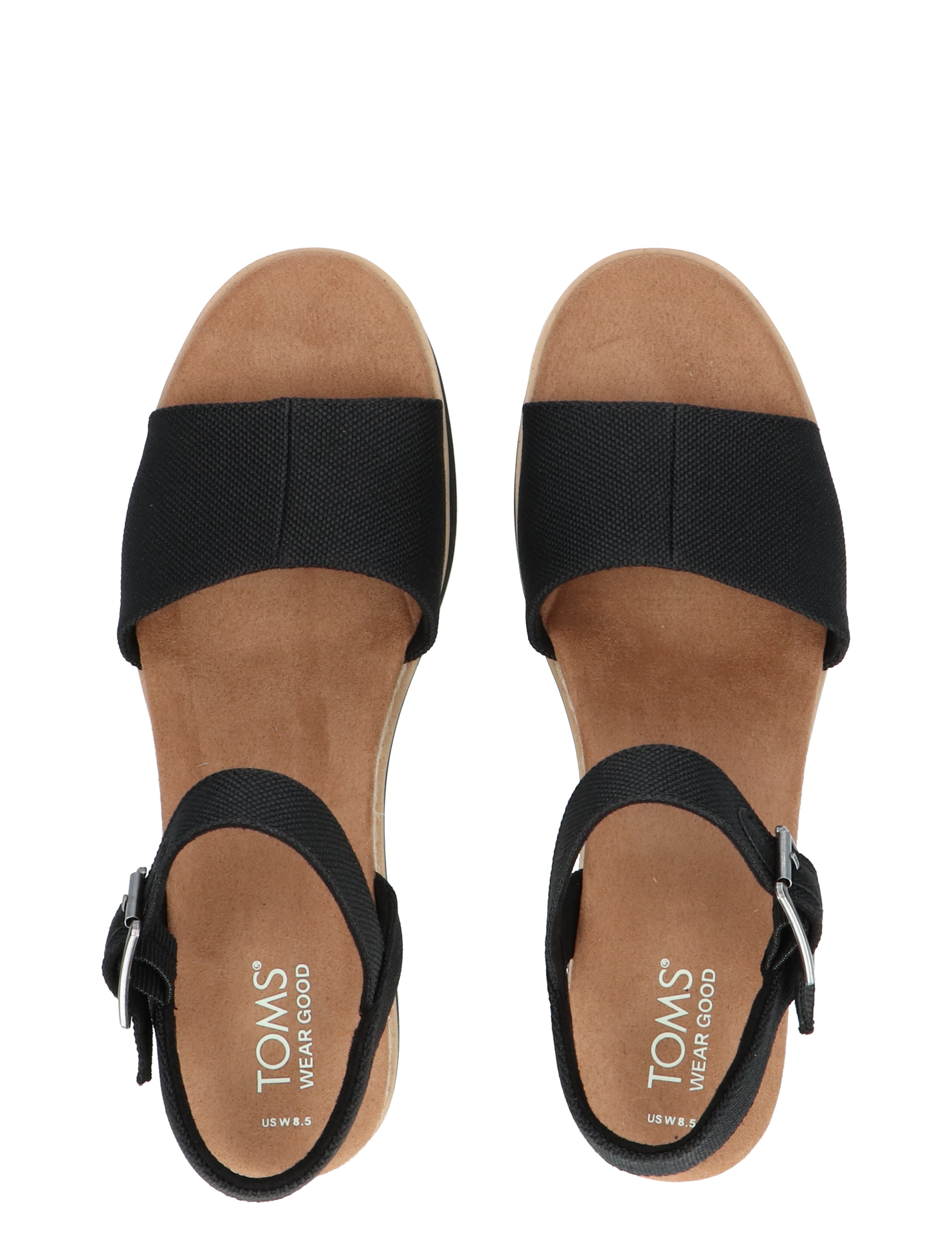 Toms - Diana Canvas Black - Dames - Sleehakken - 43768_11_7