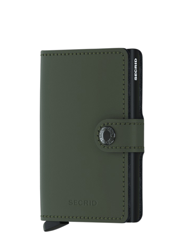 Secrid - Miniwallet Matte Green Black - Dames - Heren - Pasjeshouders - Pasjeshouders - 51023_16_1