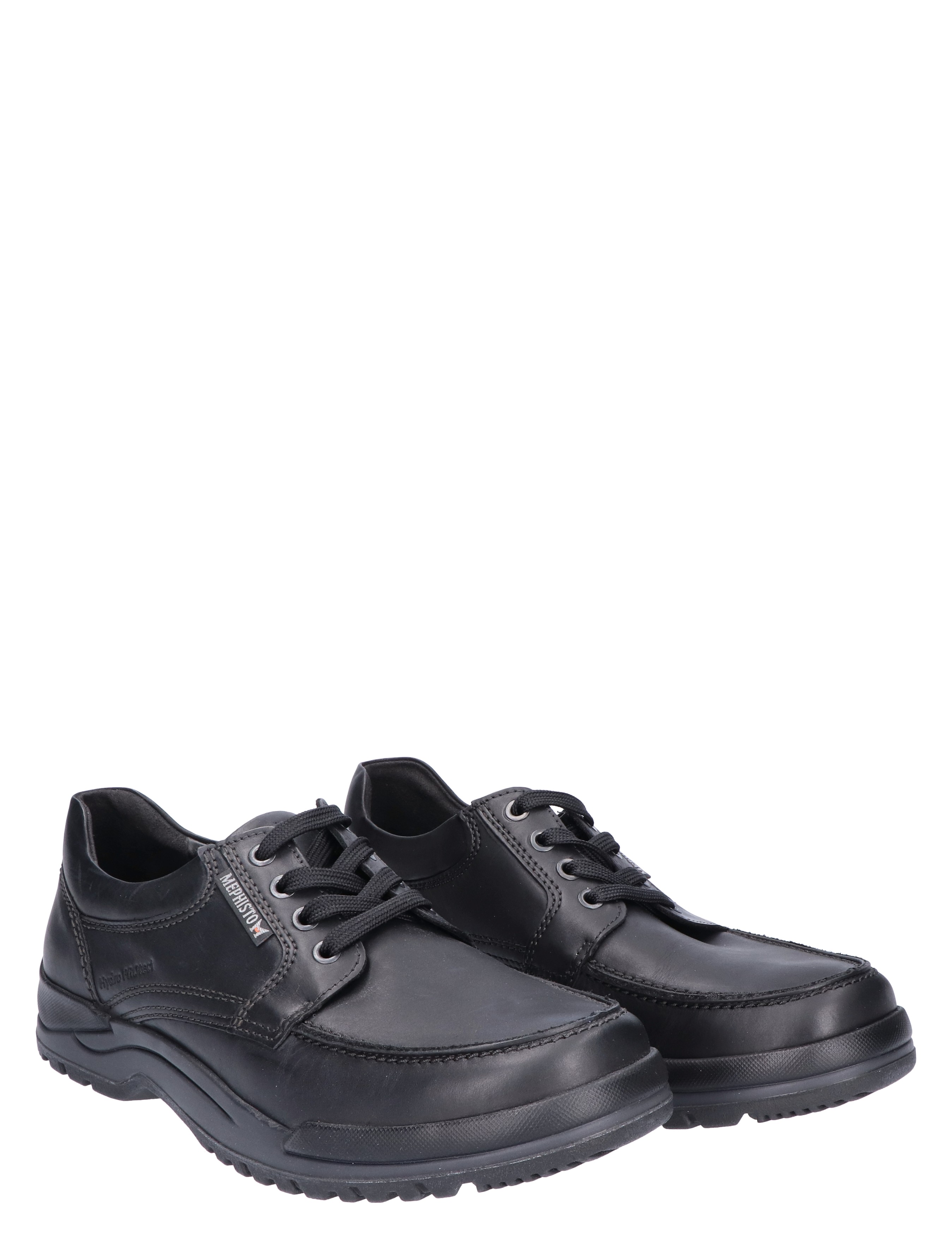 Mephisto - Charles Grizzly Black G-Wijdte - Heren - Veterschoenen - Casual Veterschoenen - 12231_11_5
