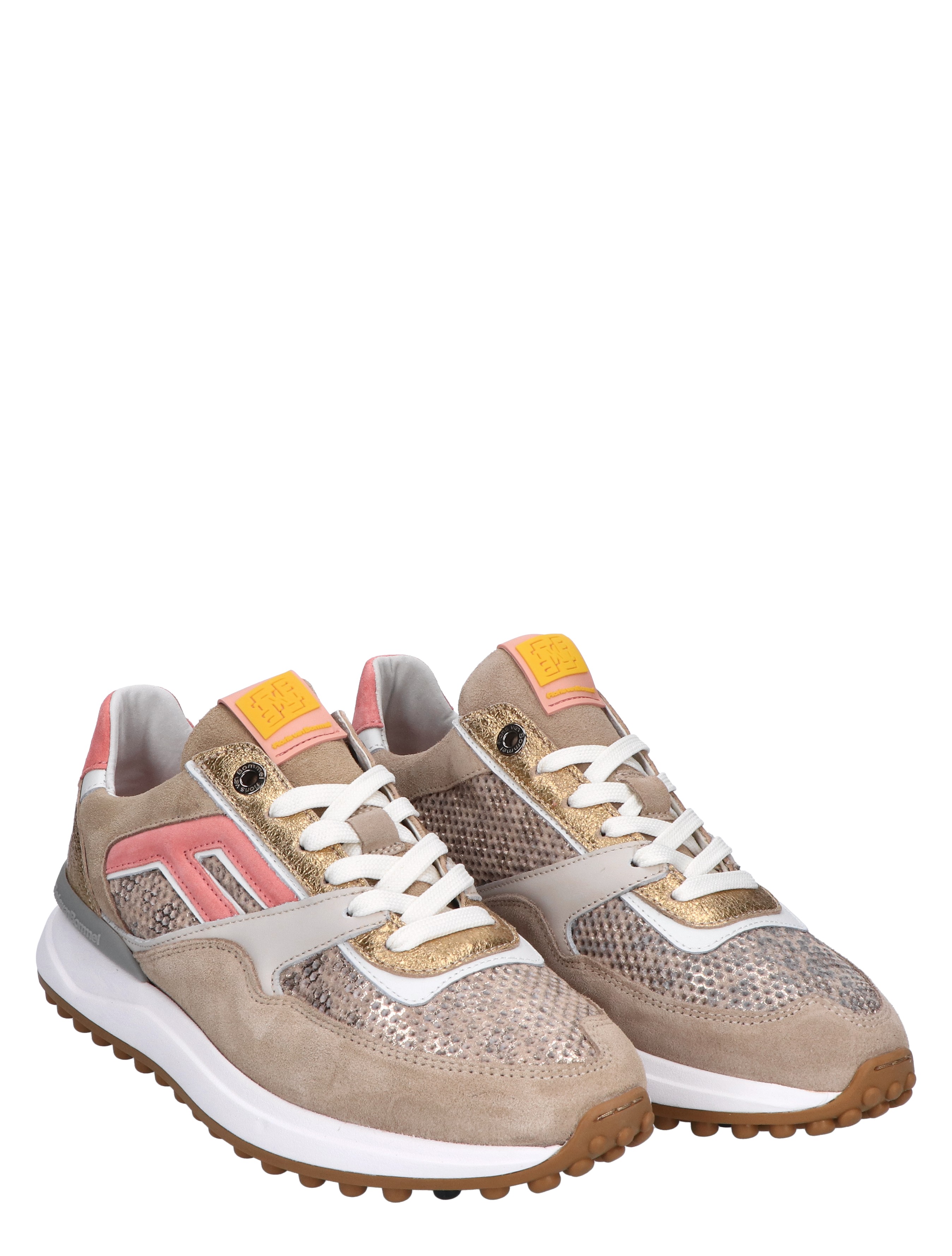 Floris van Bommel - Noppi 91-01 Gold G-Wijdte - Sneakers - Dames - Lage Sneakers - 47131_53_5