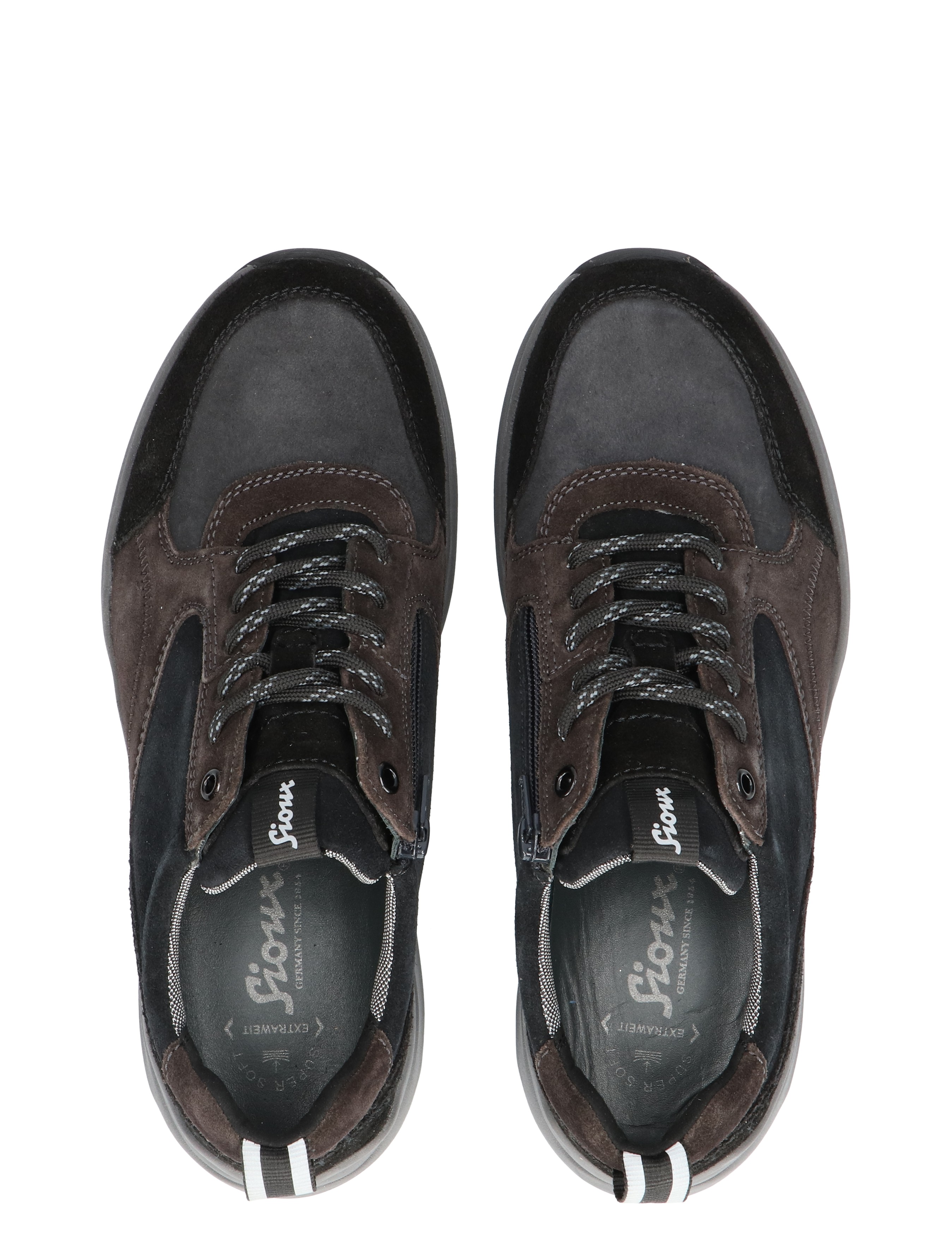 Sioux - Tasulio Black J-Wijdte - Heren - Veterschoenen - Casual Veterschoenen - 49176_11_7