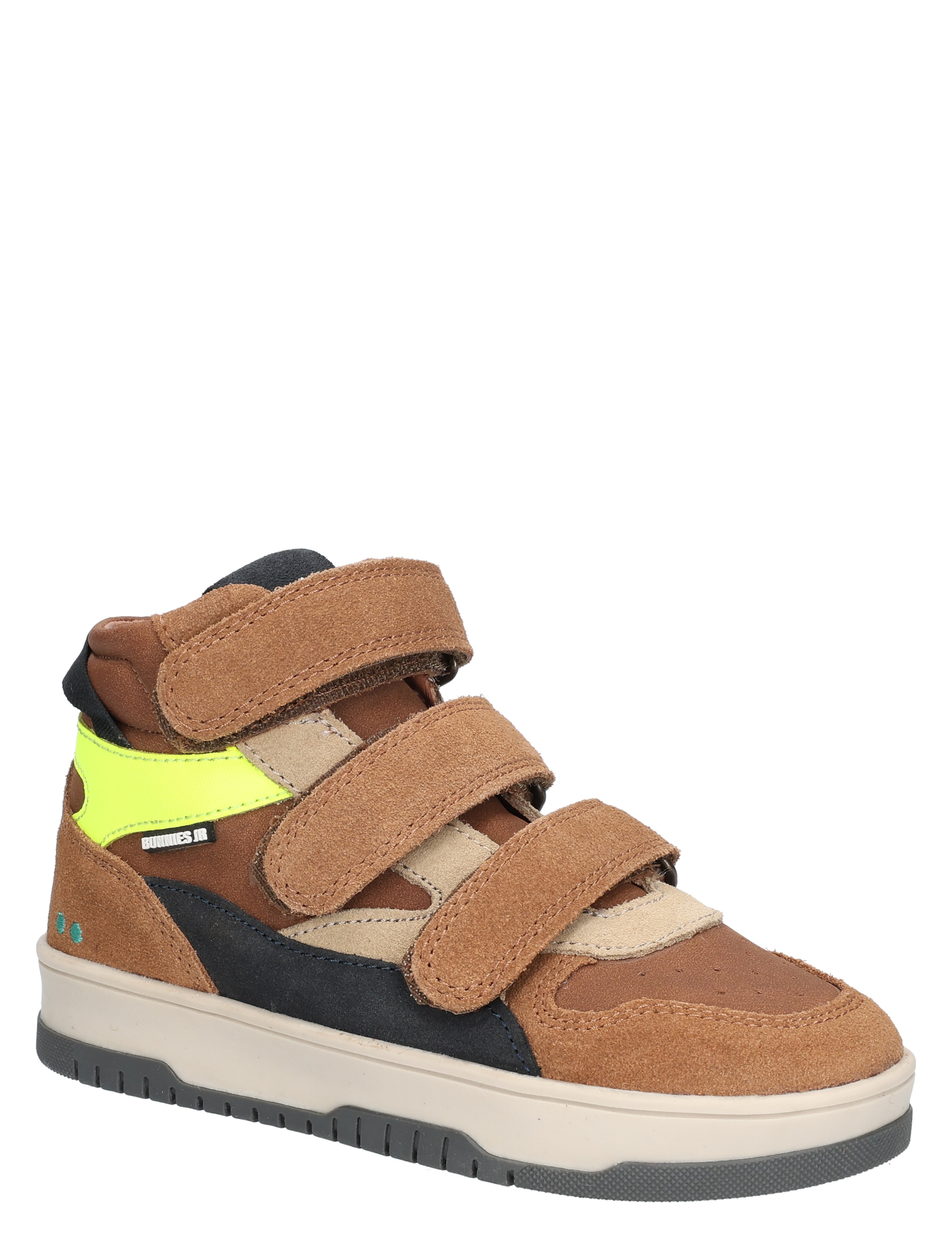 Bunnies - Benjamin Baas 225991 414 Brown - Jongens - Klittenbandschoenen - 48512_22_3
