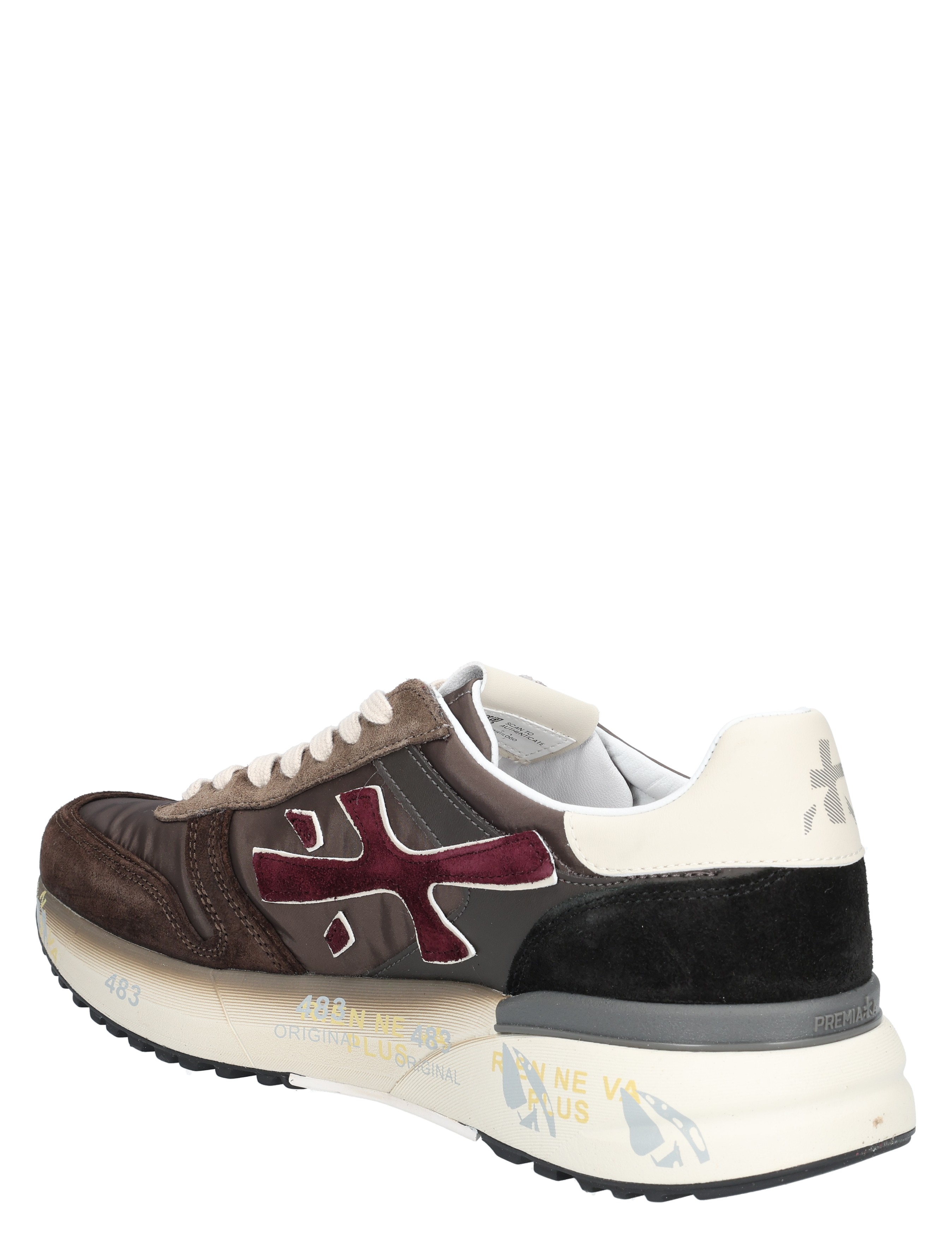 Premiata - Mick Men 7714 Brown - Heren - Lage Sneakers - Sneakers - 48275_22_4