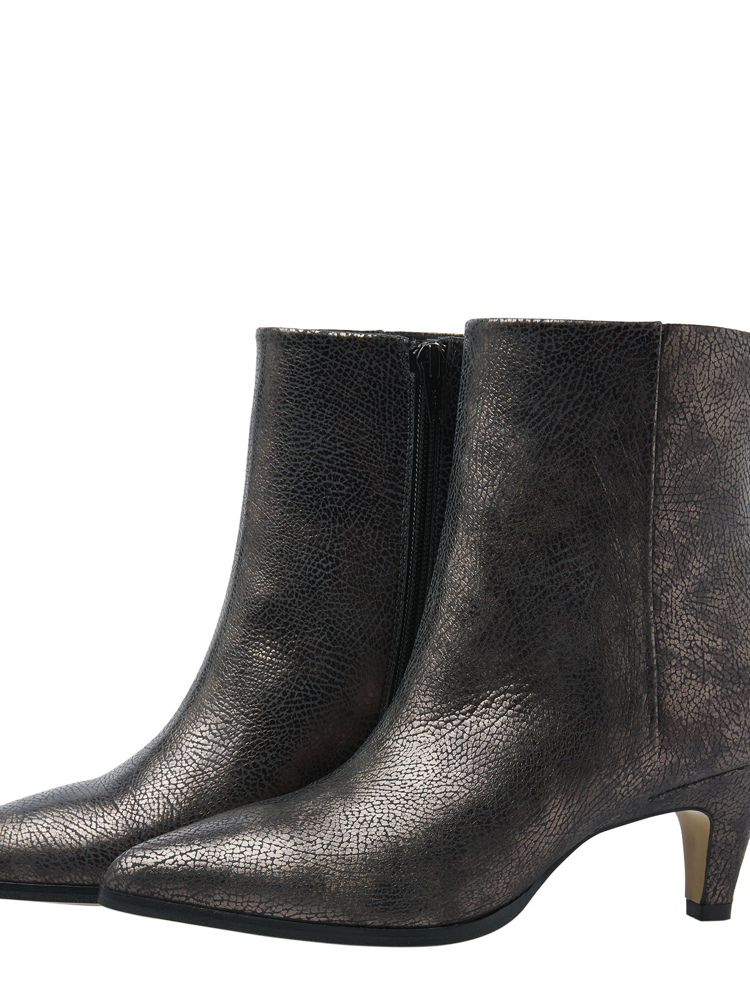 VIA VAI - Lina Jackson 62151 04-903 Grey - Dames - Boots - Enkellaarsjes - 50033_99_5