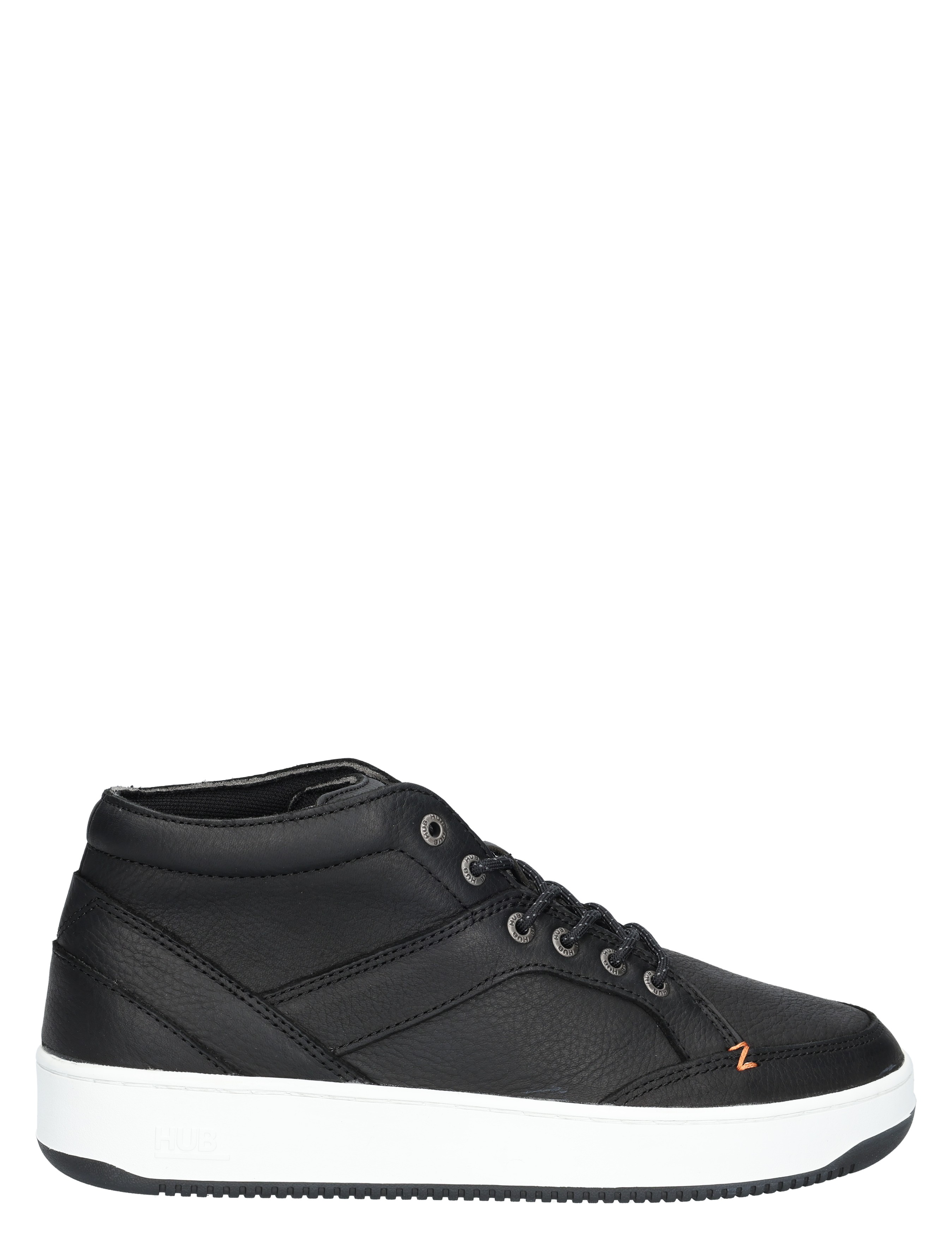Hub Footwear - Kingston Men Black White Black - Heren - Sneakers - Hoge Sneakers - 48465_11_1