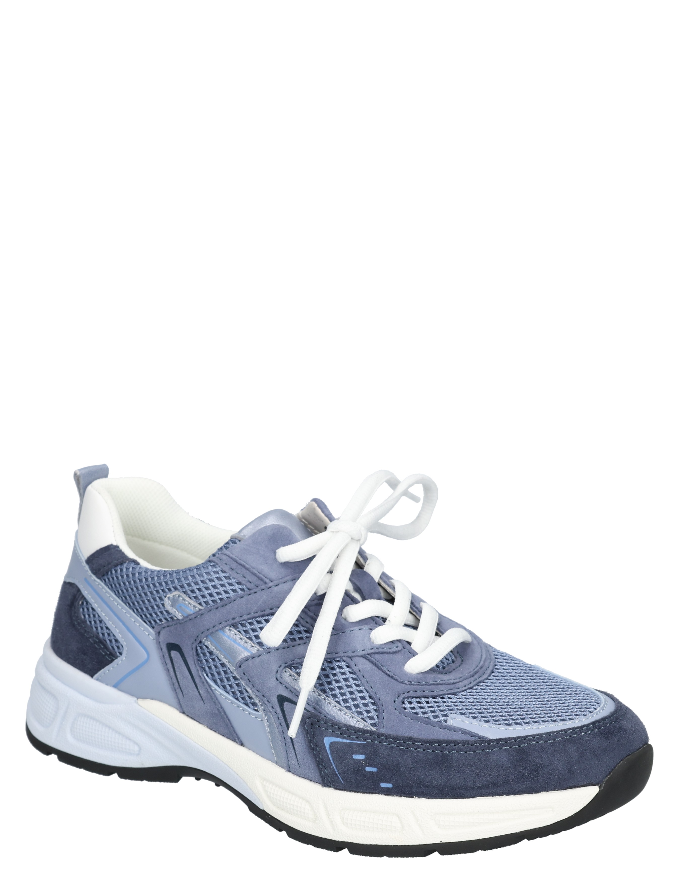 Gabor - 86.586.46 46 blue k./weiss - Dames - Veterschoenen - Casual Veterschoenen - 50004_33_3