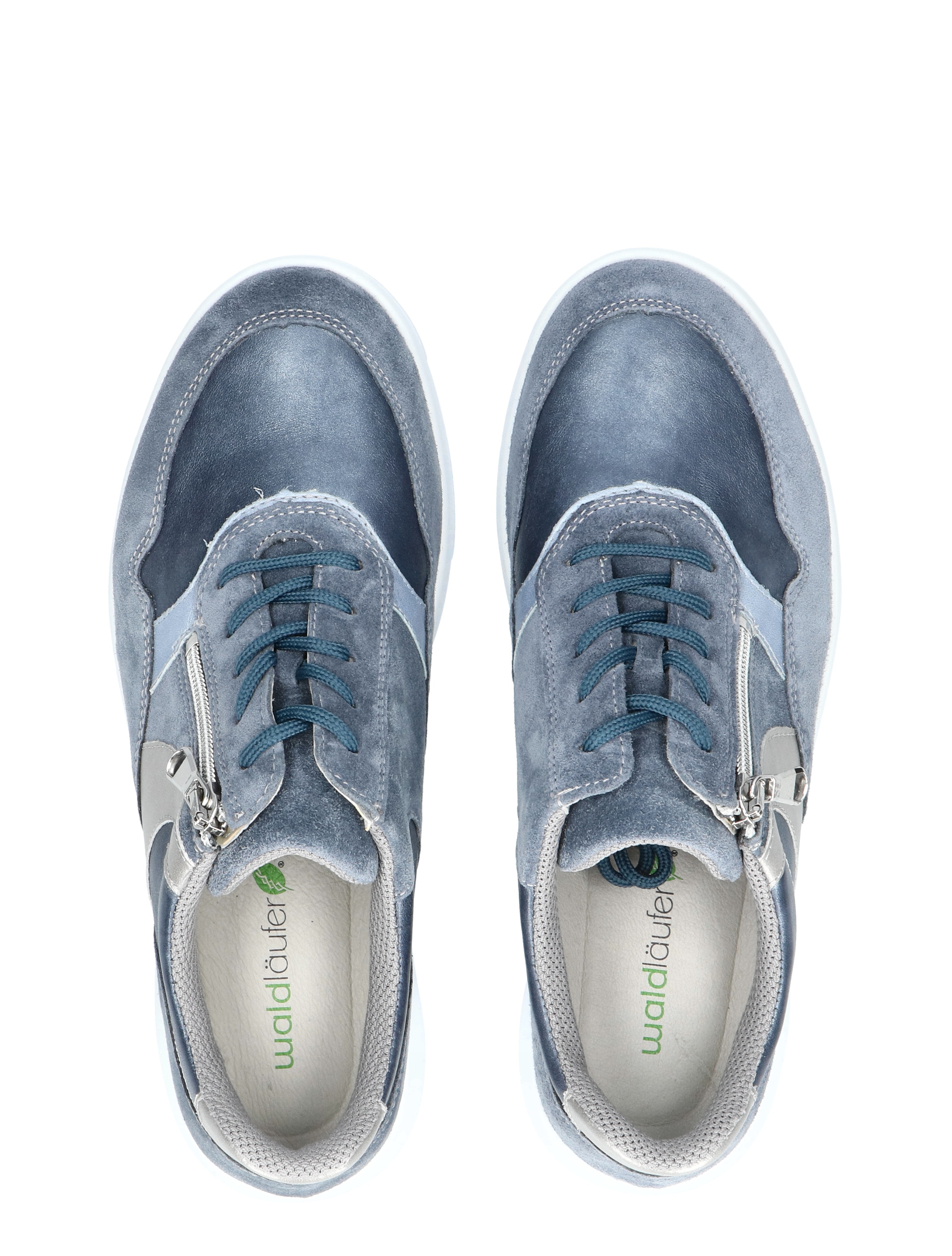 Waldlaufer - 668001 Pearl Jeans Blue K-Wijdte - Dames - Veterschoenen - Casual Veterschoenen - 47499_33_7