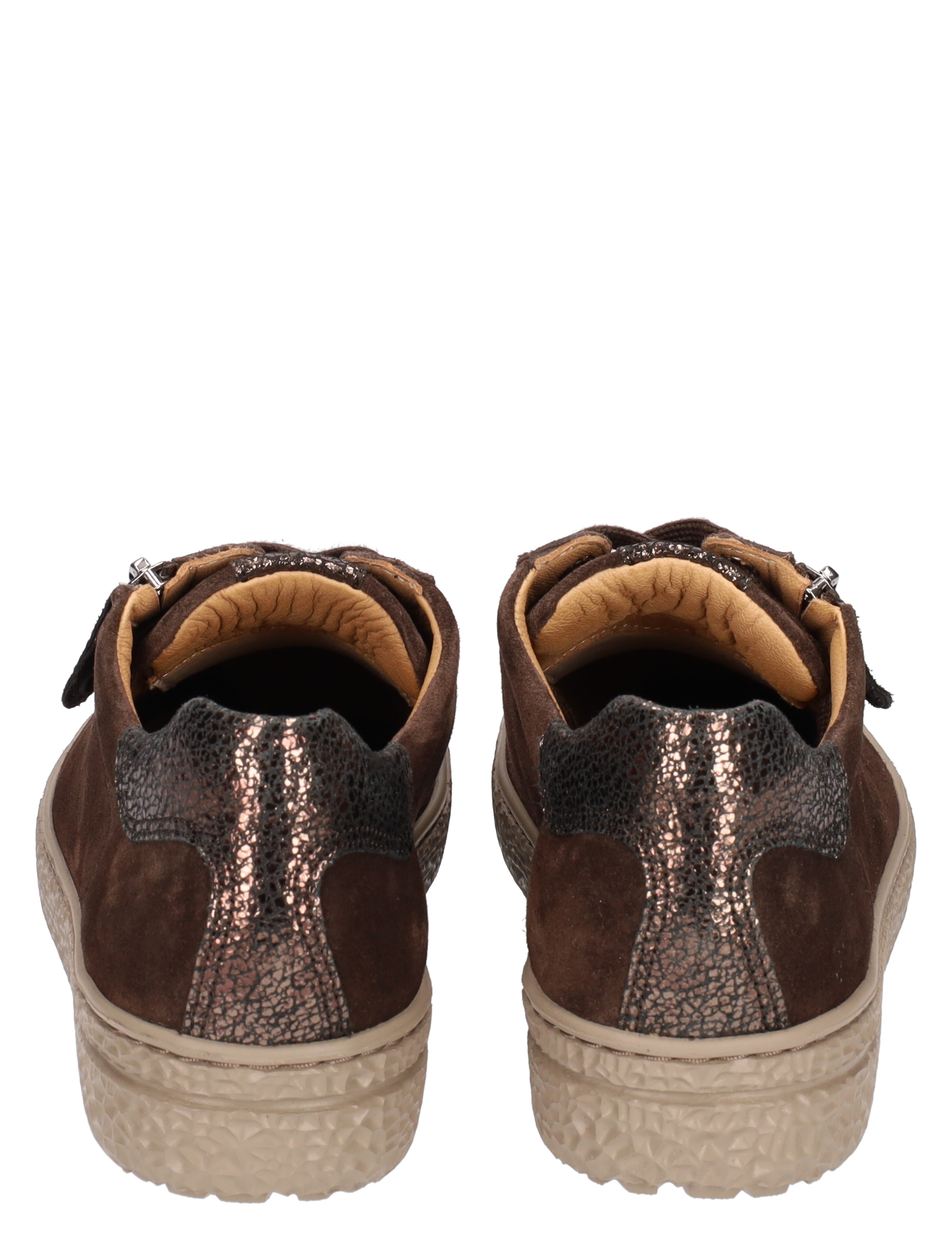 Hartjes - Phil Shoe Dark Brown Nubuck H-Wijdte - Dames - Veterschoenen - Casual Veterschoenen - 42614_22_5