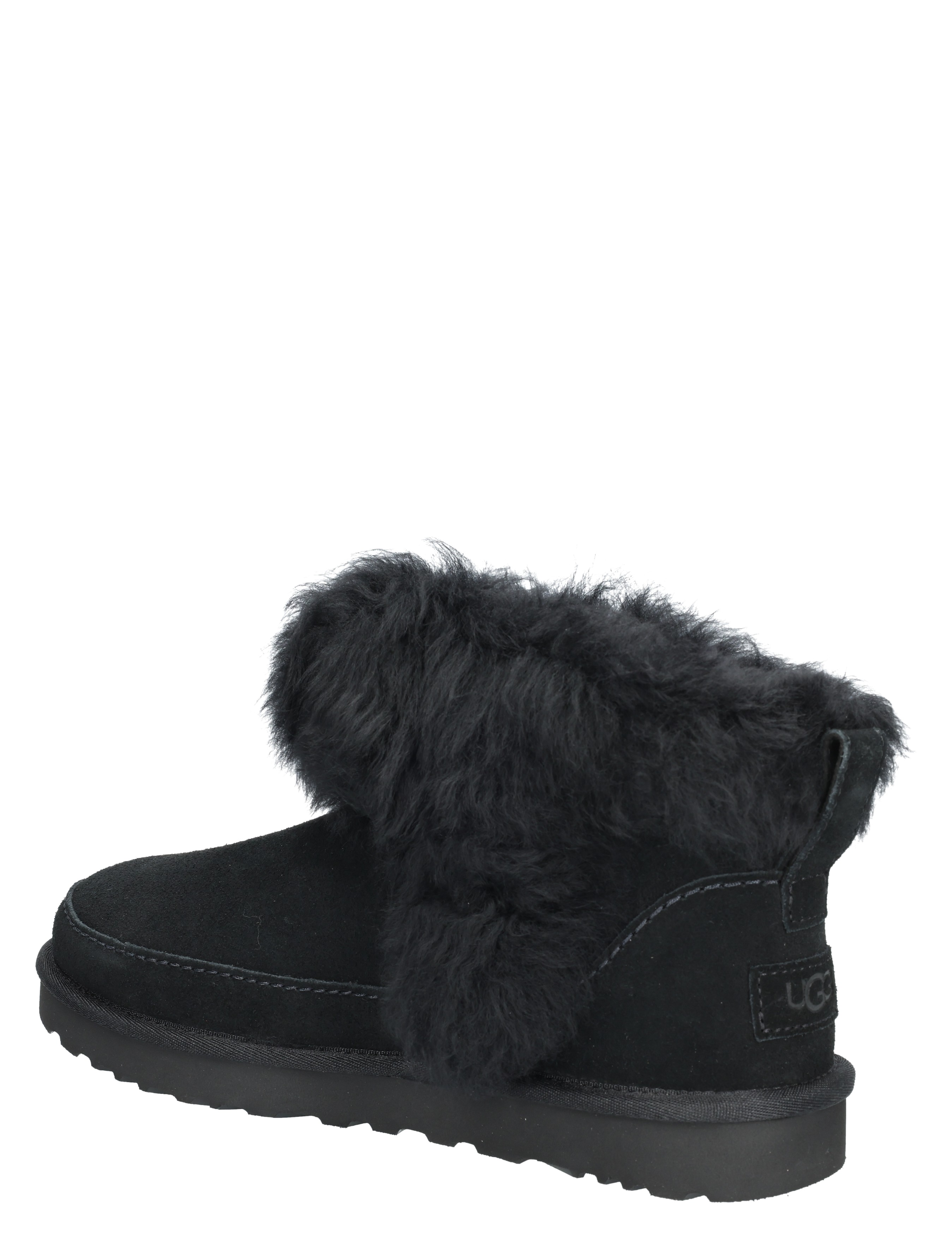UGG - Classic Ultra Mini Chalet Black - Dames - Boots - Enkellaarsjes - 48127_11_4