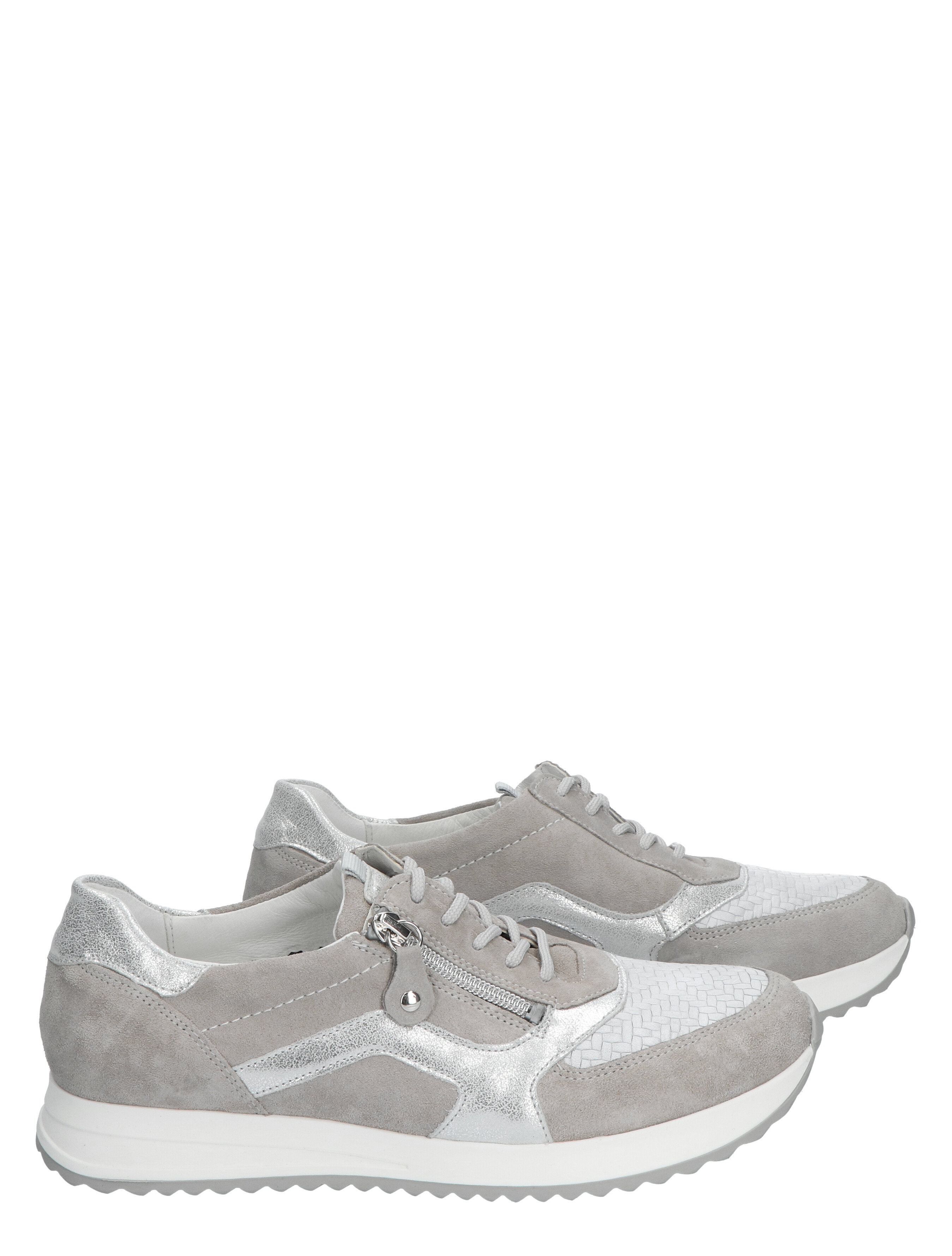 Waldlaufer - 752003 Grey H-Wijdte - Dames - Veterschoenen - Casual Veterschoenen - 41253_98_7