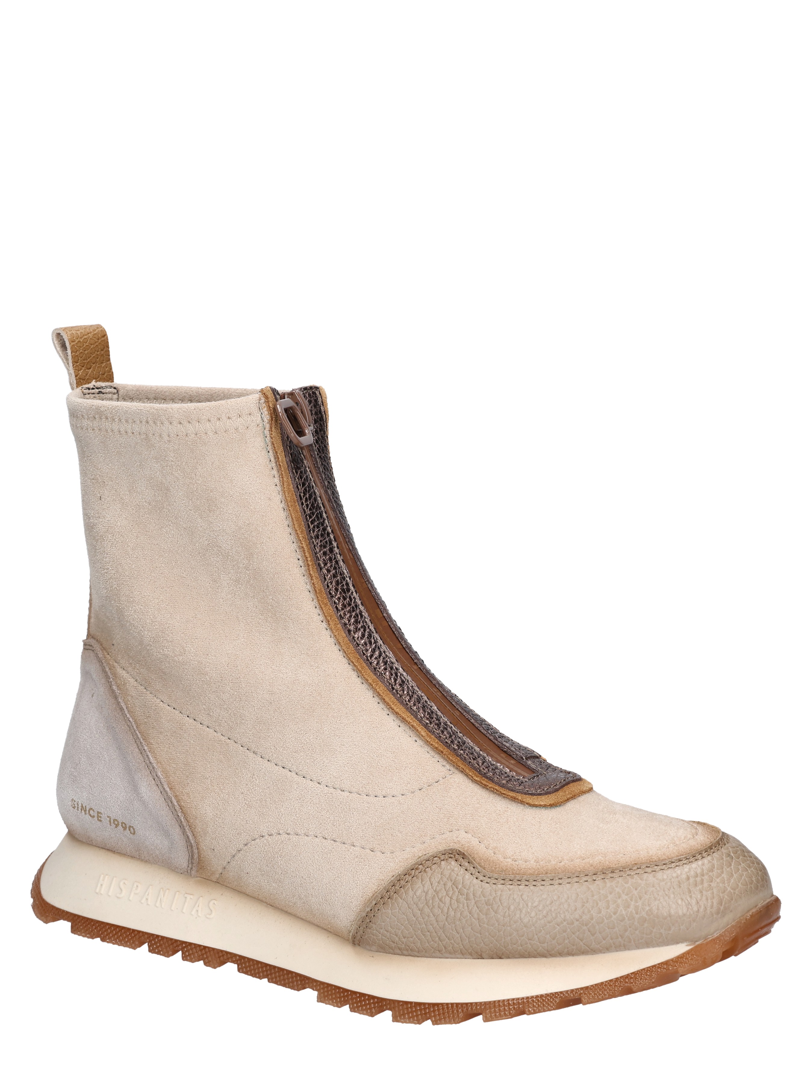 Hispanitas - HI254354 Beige - Dames - Boots - Enkellaarsjes - 48957_77_3