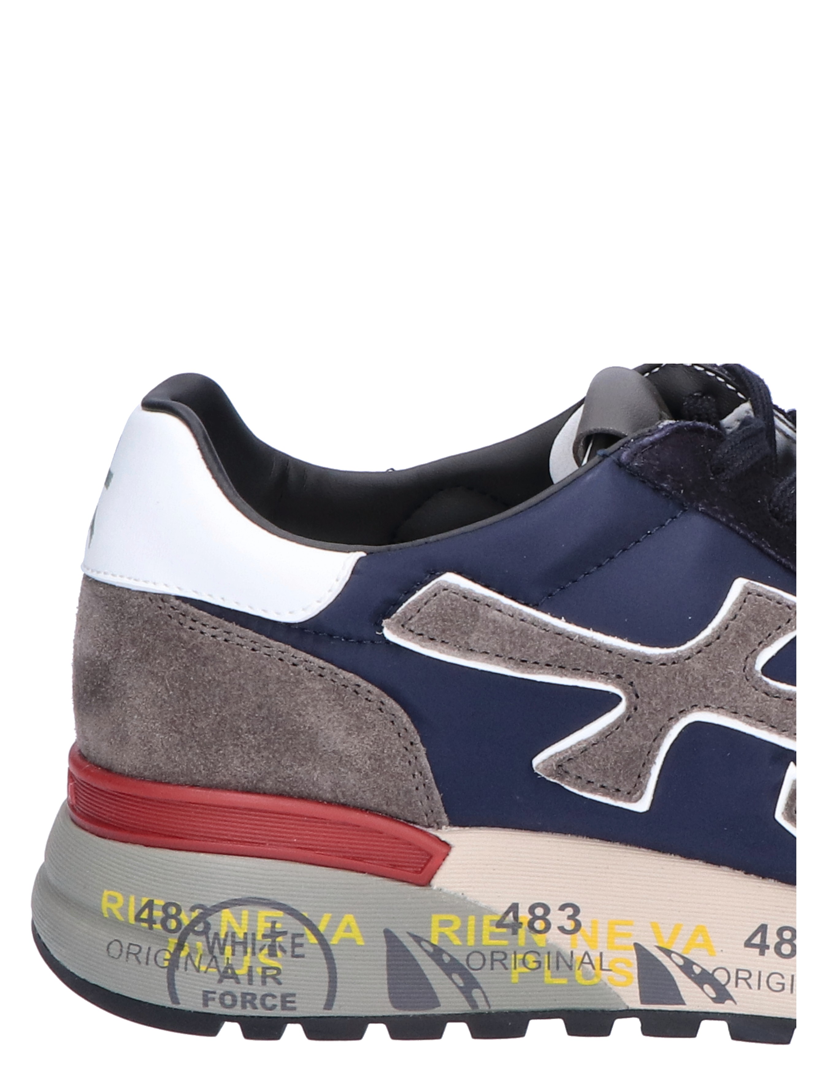 Premiata - Mick Men 6421 Blue White - Heren - Lage Sneakers - Sneakers - 45568_38_8