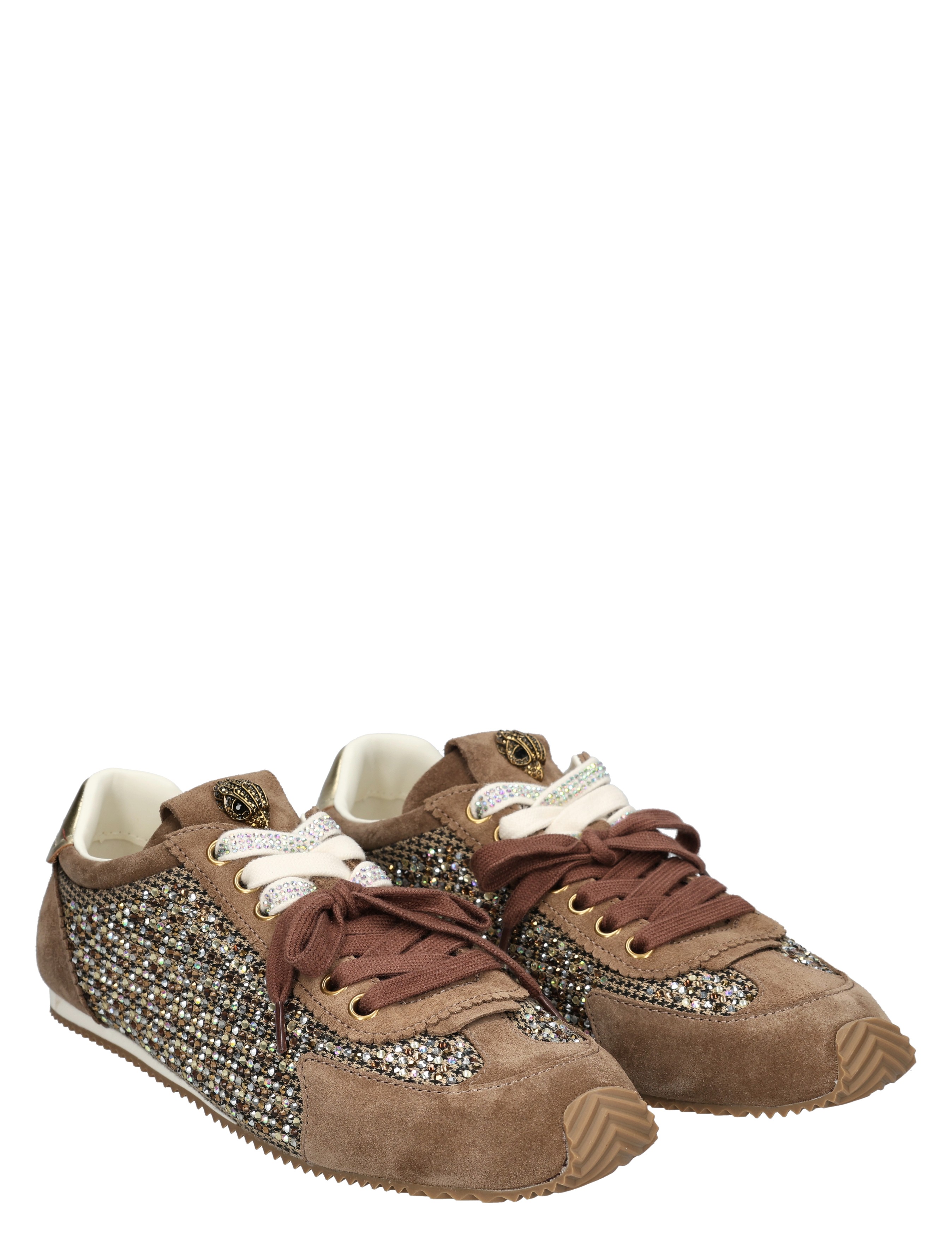 Kurt Geiger - Islington Sneaker 43 Beige Combi - Dames - Sneakers - Lage Sneakers - 49592_22_5