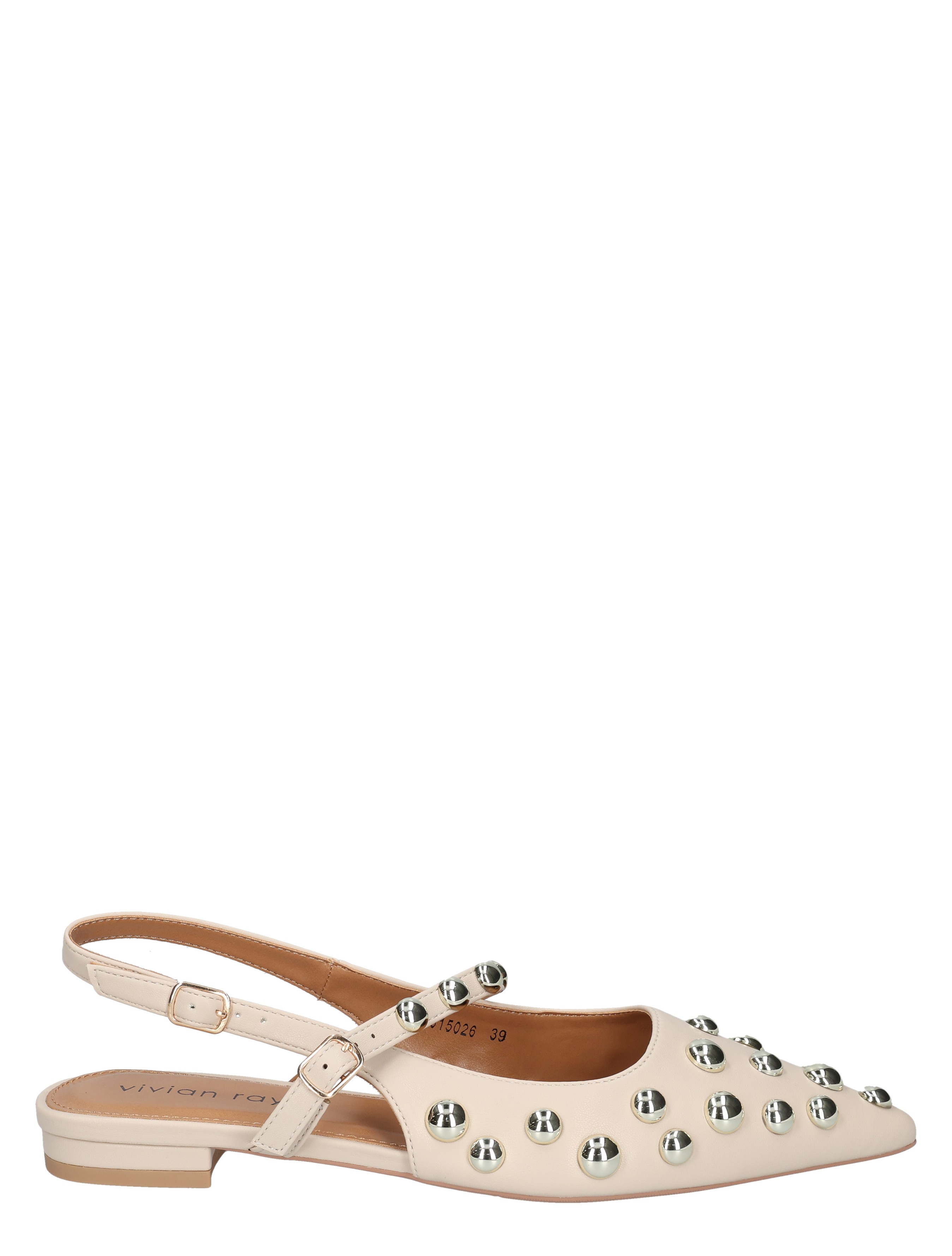 Vivian Ray - Ziloe 2615026 Nude - Dames - Ballerinas - 50201_77_1