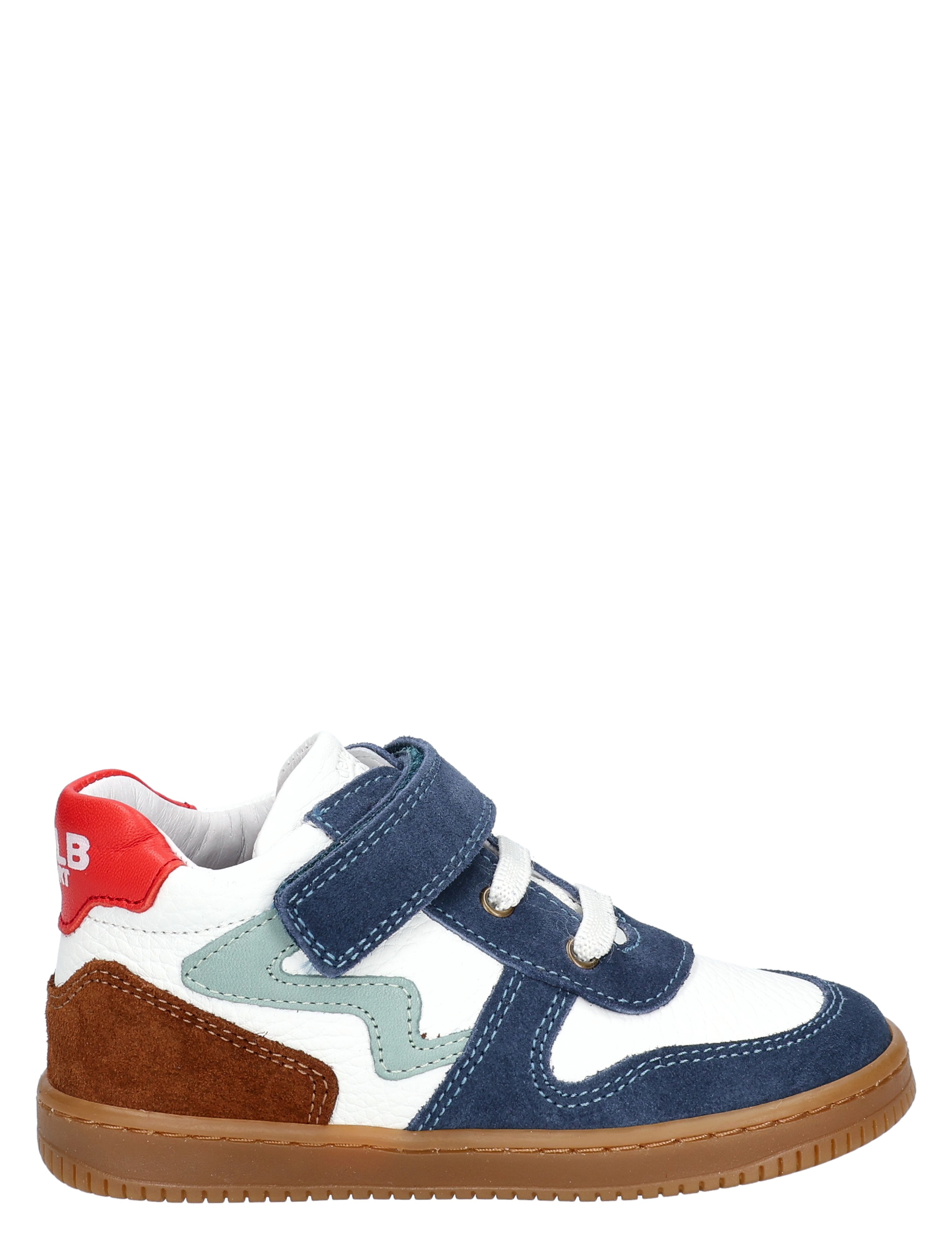 Develab - 44421 Red Combi - Jongens - Klittenbandschoenen - 50546_83_1