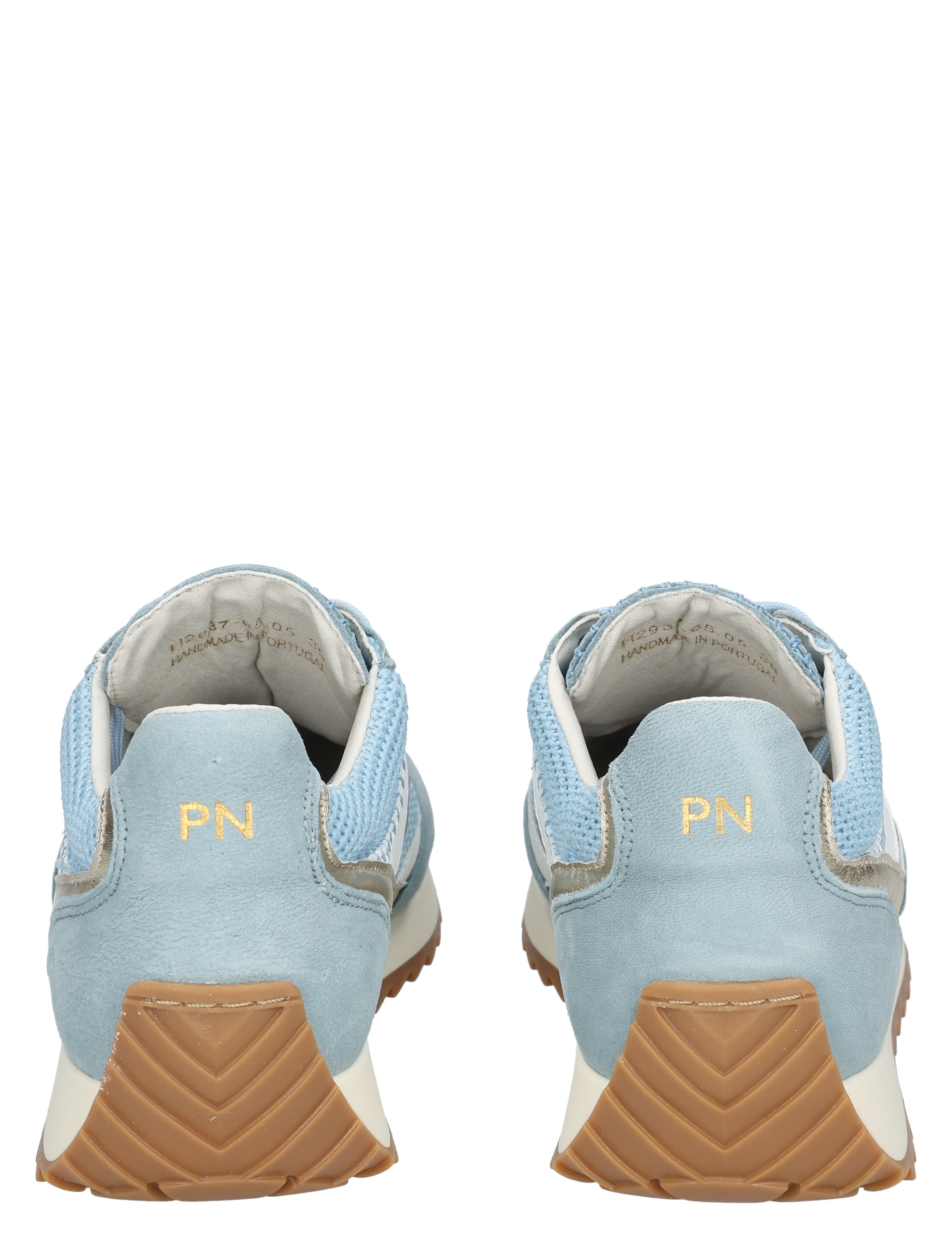 Piedi Nudi - Harlem 05.05 Light Blue H-Wijdte - Dames - Veterschoenen - Casual Veterschoenen - 50523_33_6